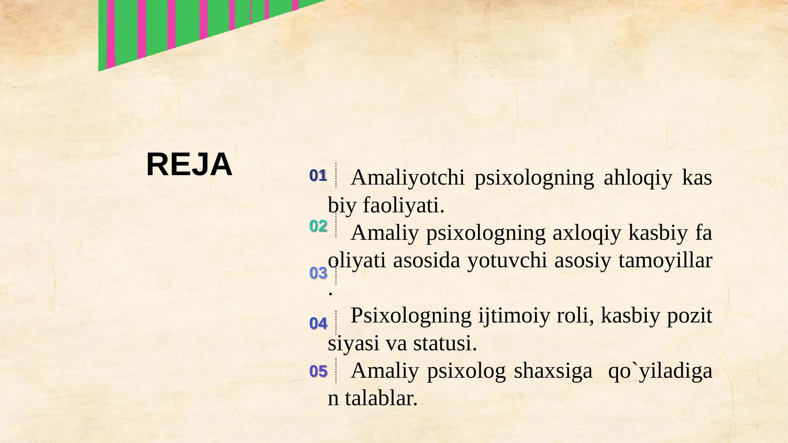 Amaliyotchi psixolog faoliya 2