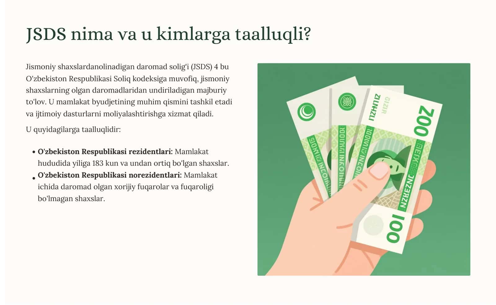 Jismoniy shaxslardan olinadigan daromad solig'i 2