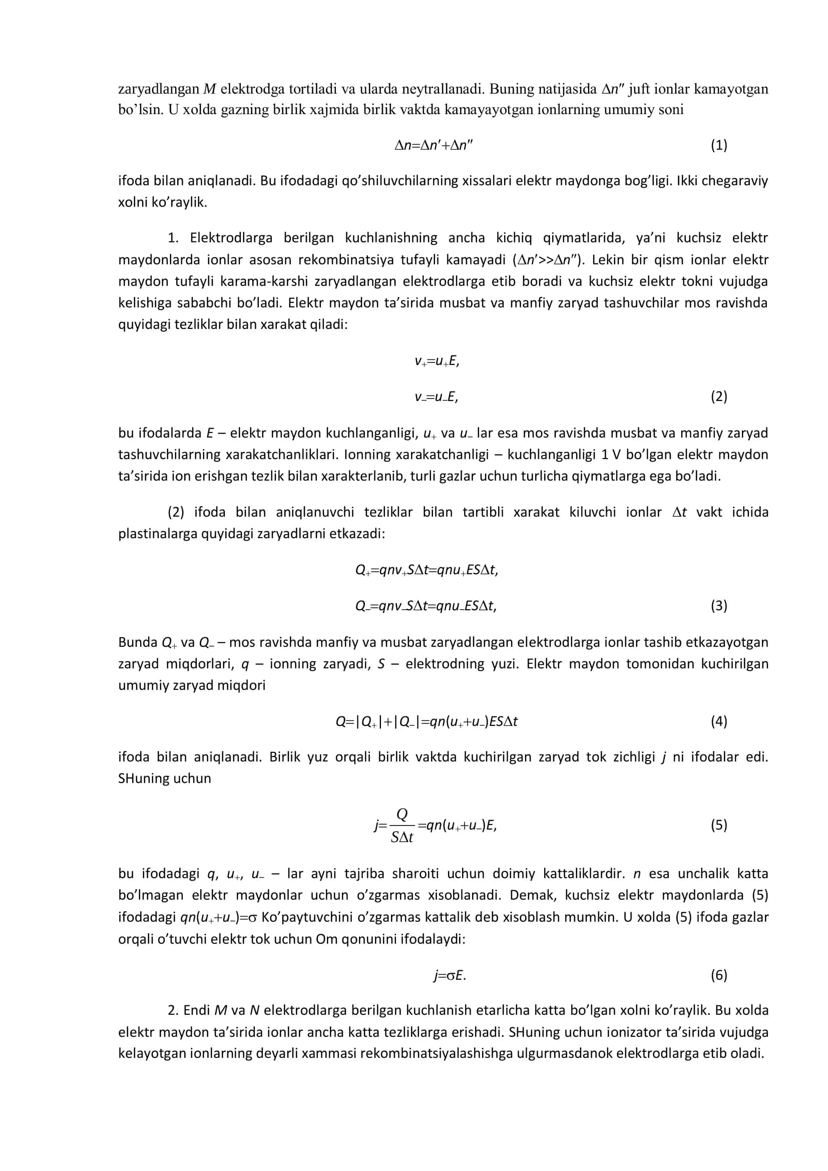 Gaz razryadlarining xarakteristikasi 2
