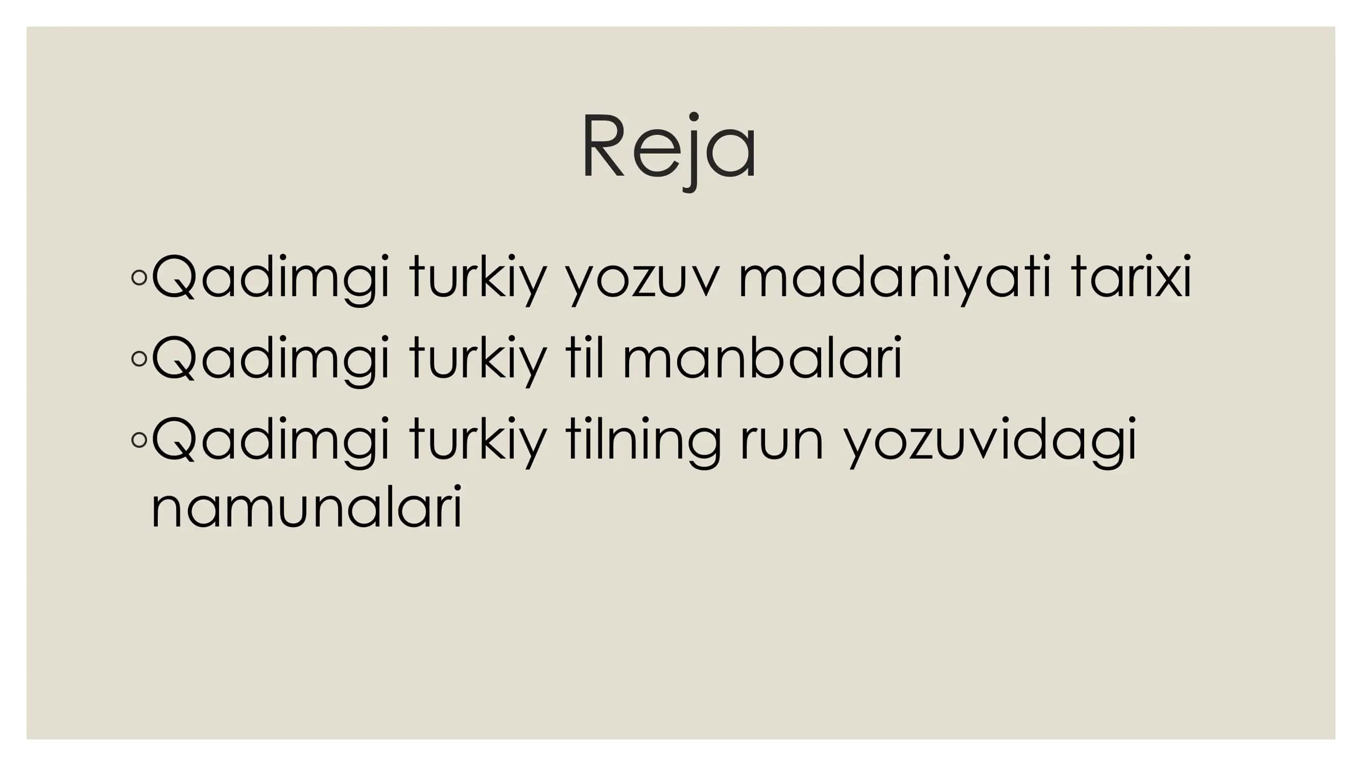 QADIMGI TURKIY TILNING RUN YOZUVIDA BITILGAN NAMUNALARI 2