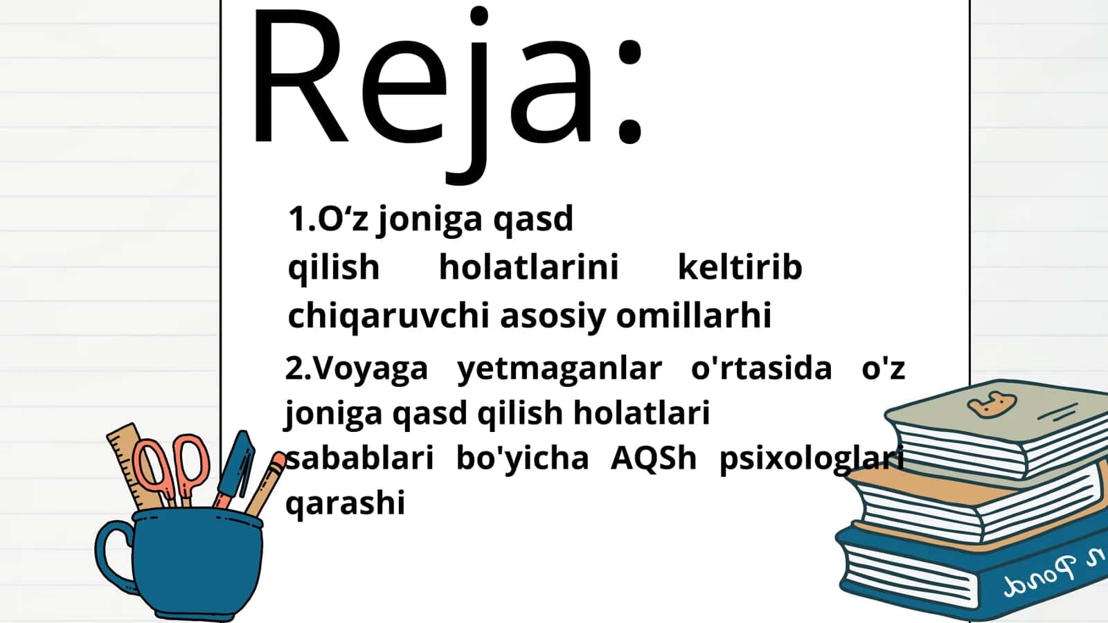 Voyaga yetmaganlar suitsidi va ularni oldini olishnining ijtimoiy-psixologik xususiyatlari 2