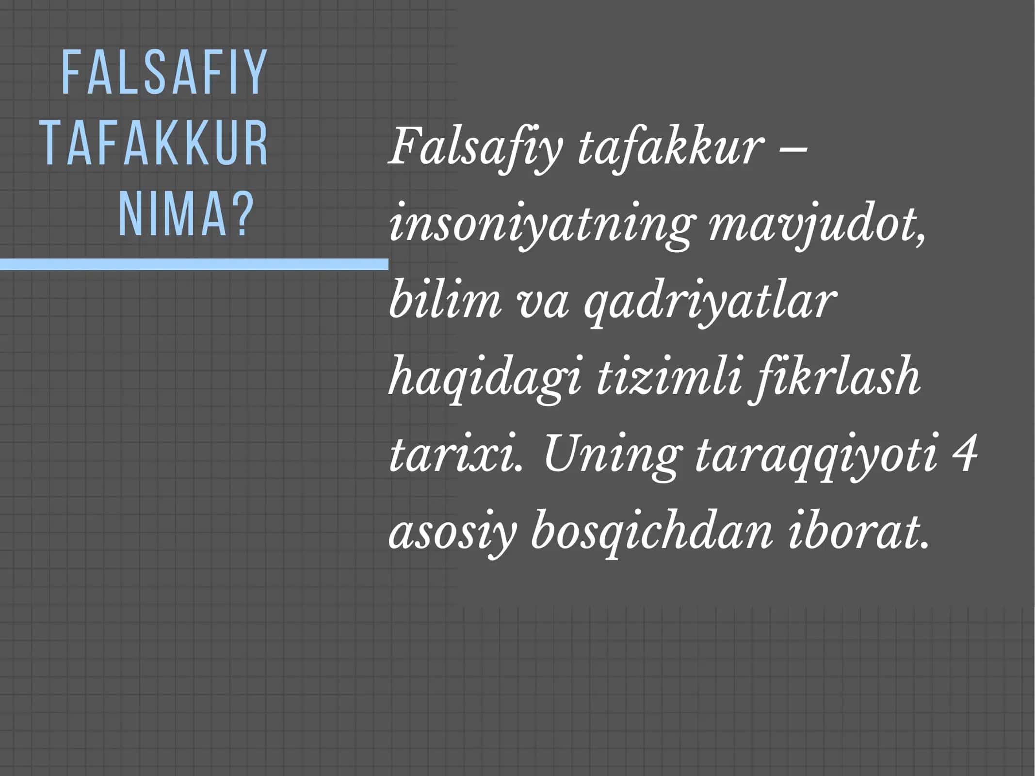 Falsafa 2