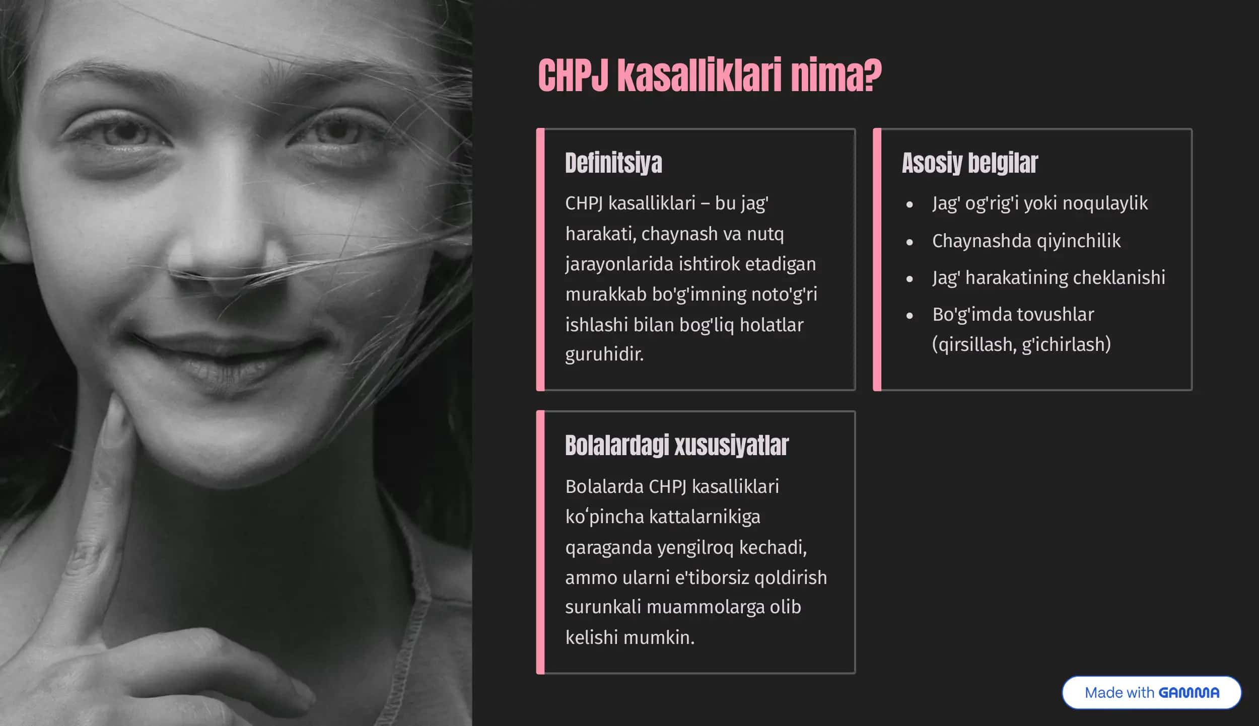 CHPJ kasalliklari 2