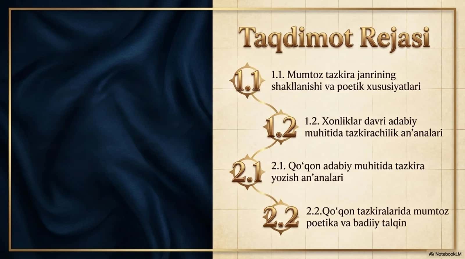Xonliklar davri tazkirachiligida mumtoz an'analar (Qo'qon adabiy muhiti misolida) 2