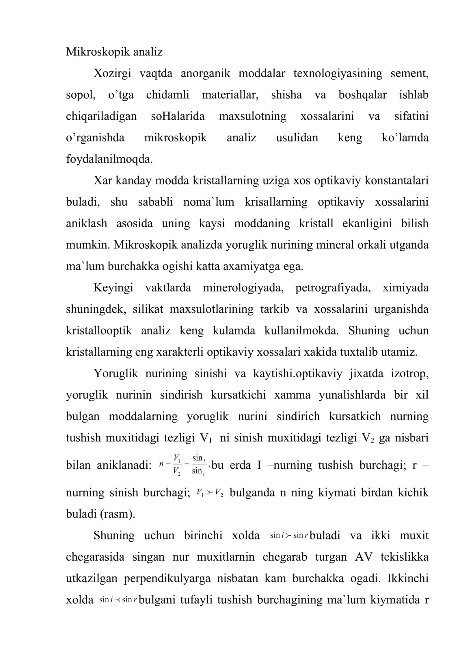 Mikrоskоpik tаhlil 2