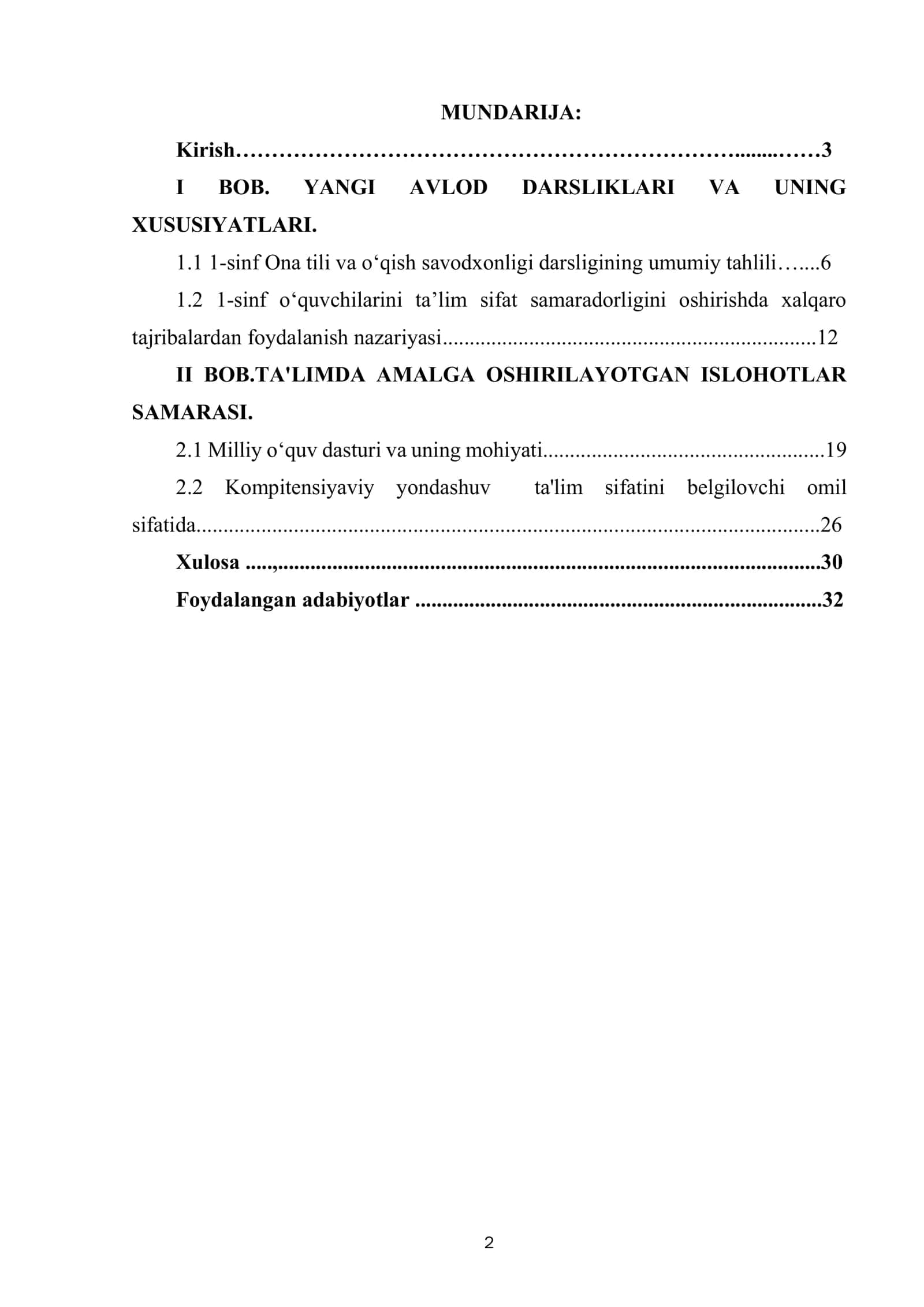 1-sinf ‘Ona tili’darsligining tahlili 2