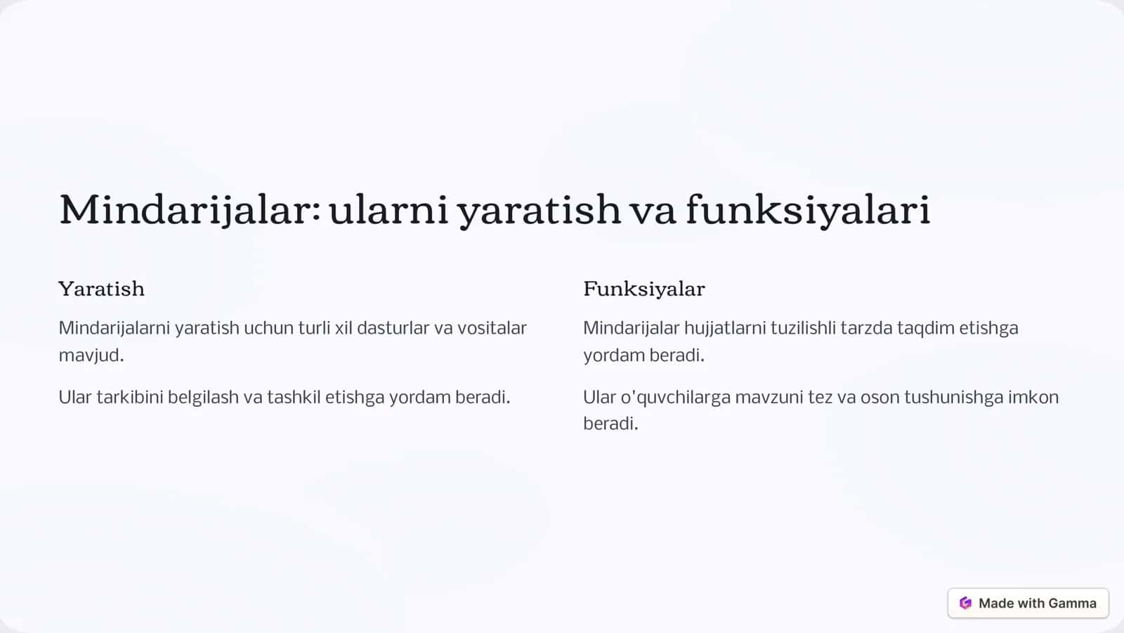 Avtomatlashtirilgan vositalar va shablonlar 2