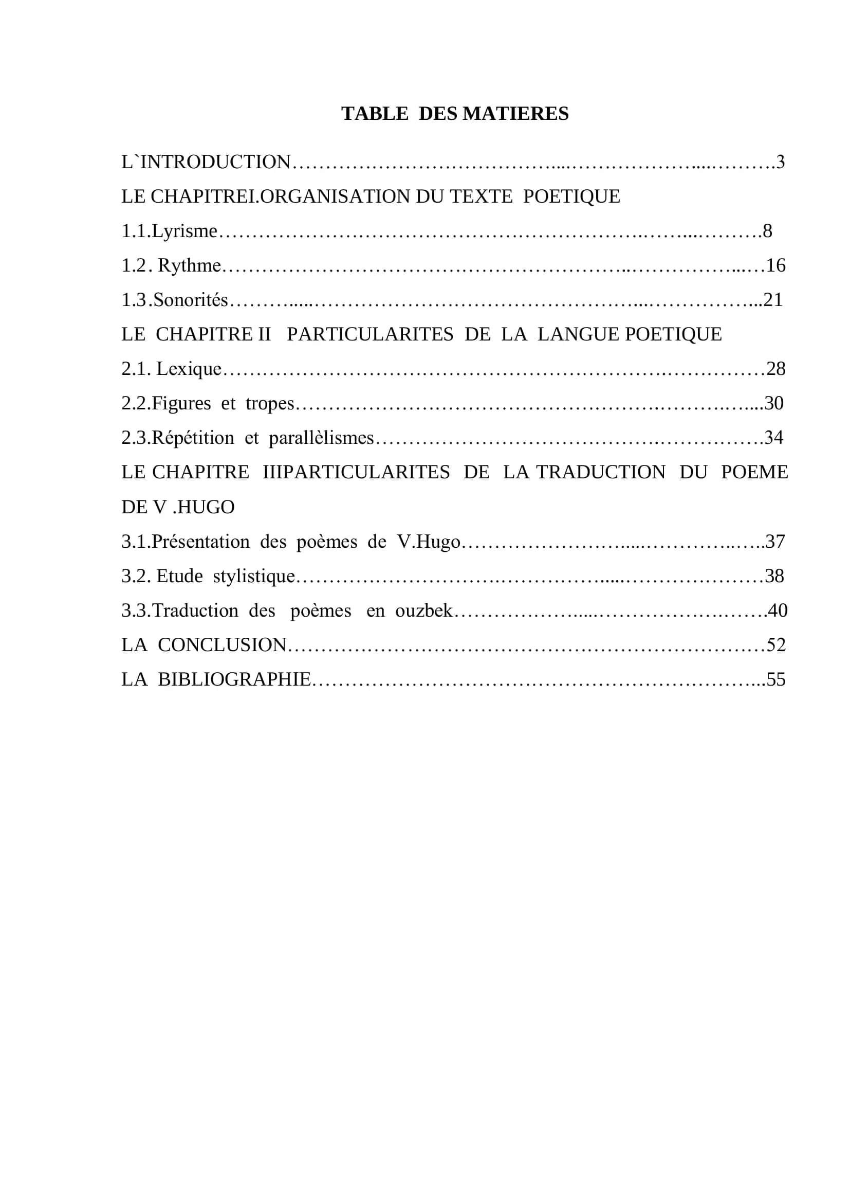 PARTICULARITES DE LA TRADUCTION DU TEXTE POÉTIQUE 2
