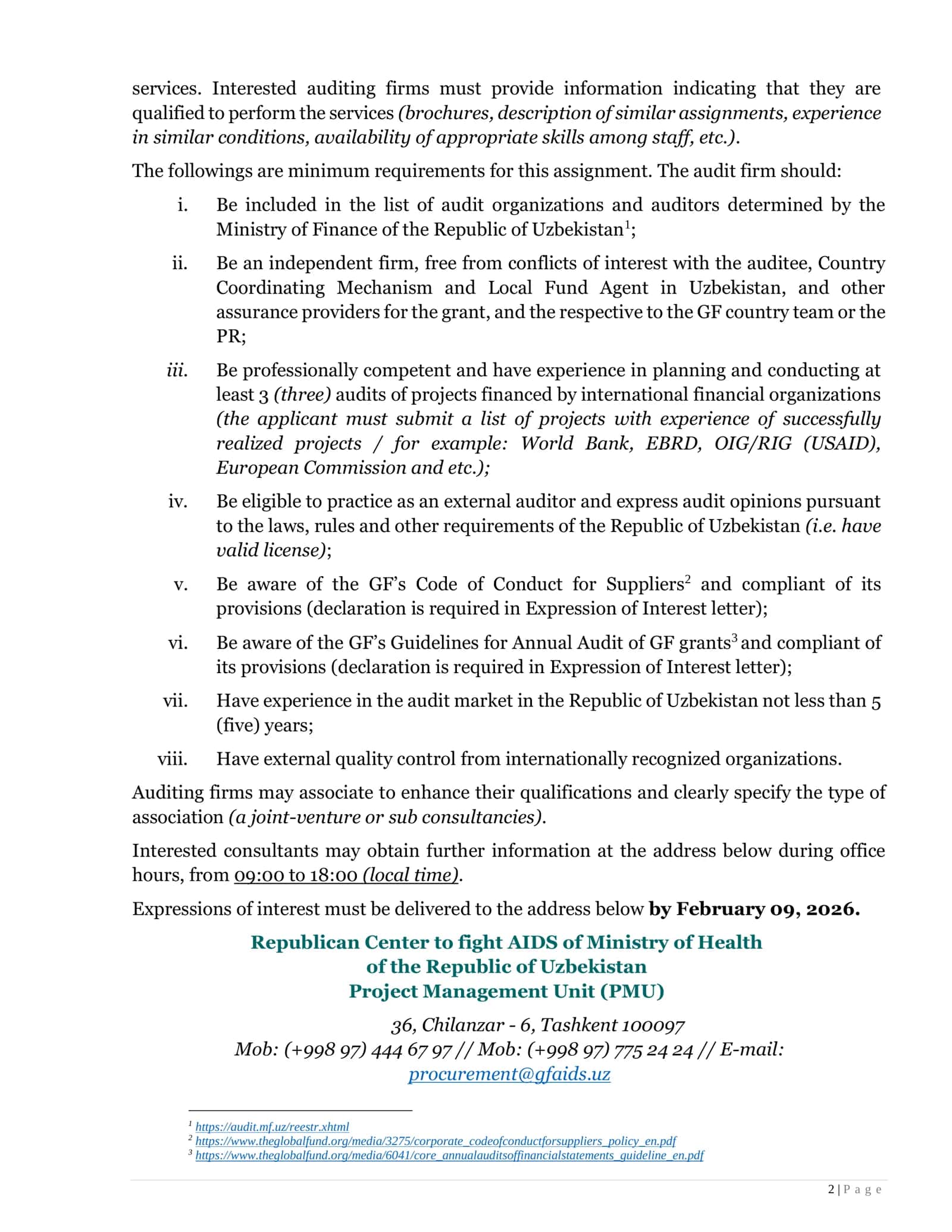 Financial Audits Services 2