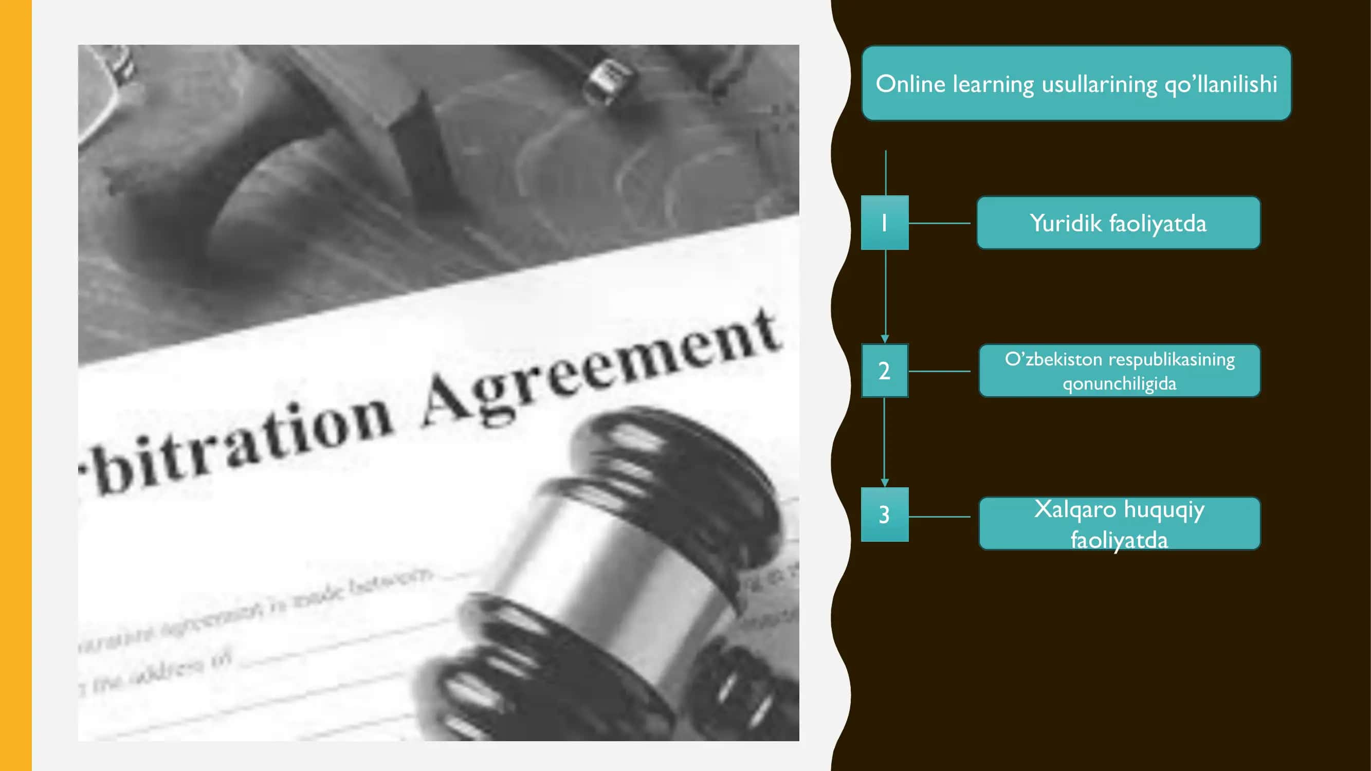 Yuridik faoliyatda online learning usullarining qo'llanilishi 2