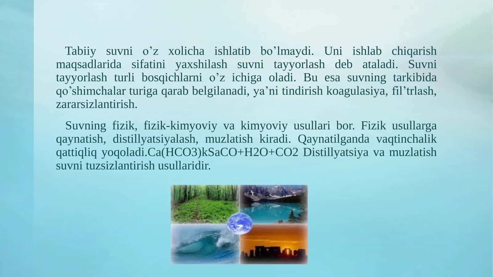 ichimlik suvi 2