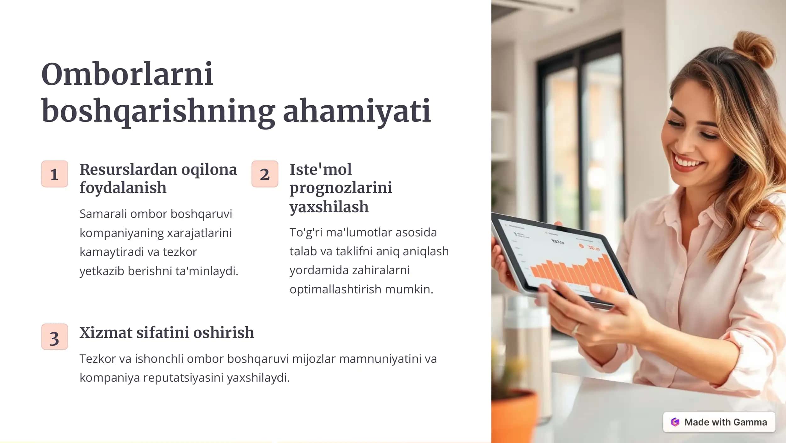 Logistikada Omborlarni Boshqarish va Inventarizatsiya Tizimlari 2