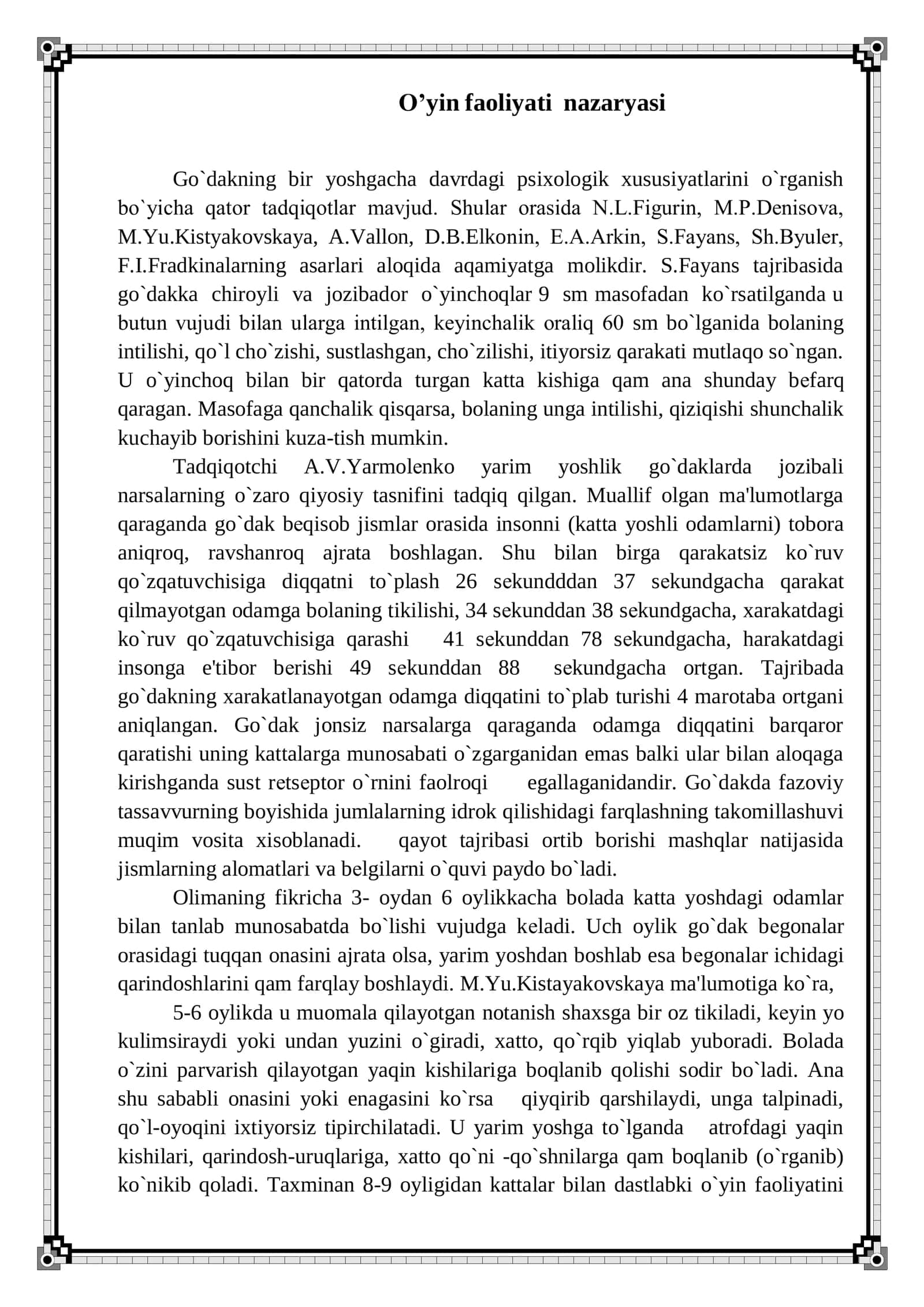 O’YIN MAKTABGACHA TA’LIM 2