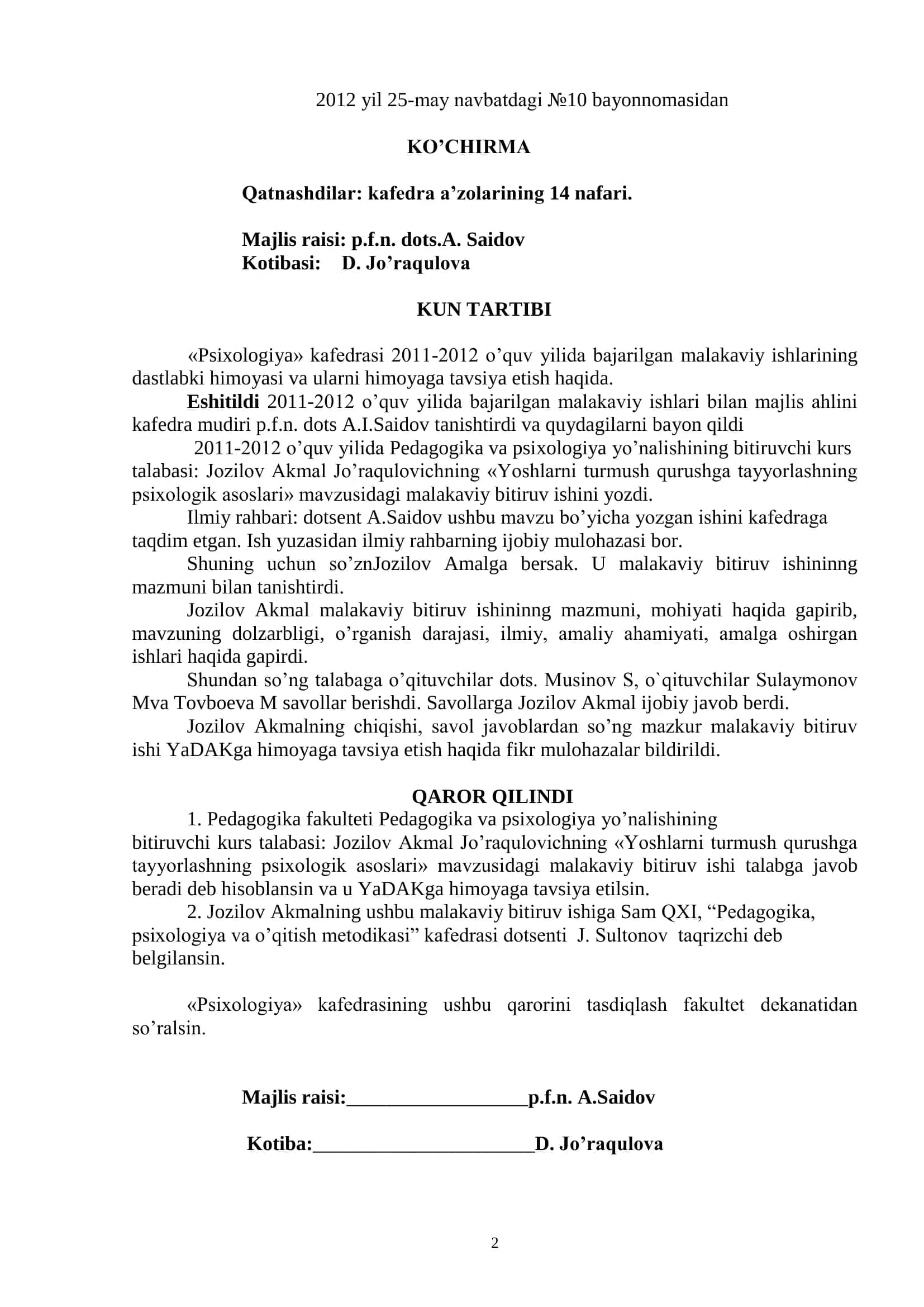 Yoshlarni turmush qurushga tayyorlashning psixologik asoslari 2