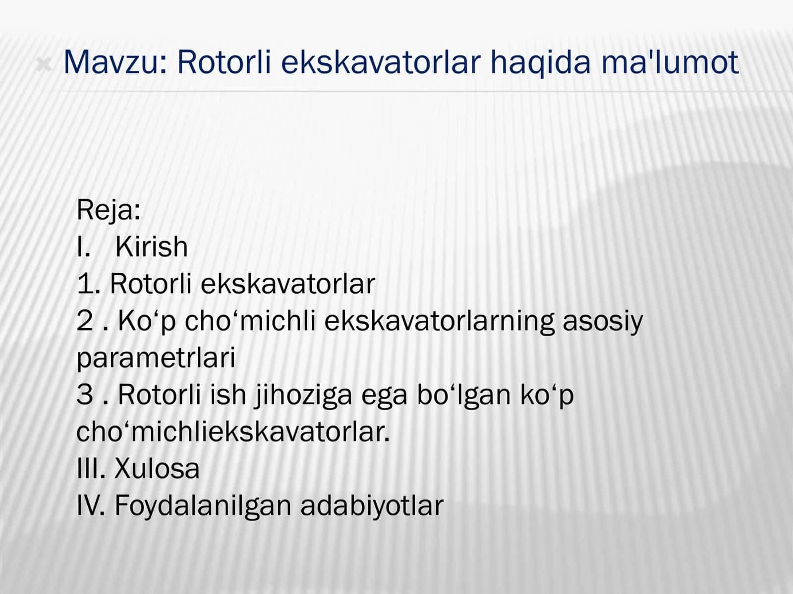 Rotorli ekskavatorlar haqida ma'lumot 2