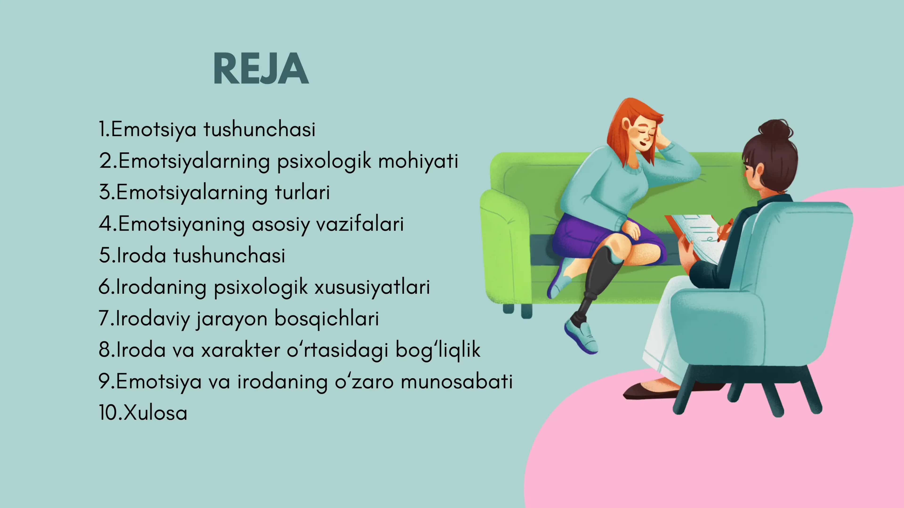 EMOTSIYA VA IRODA 2