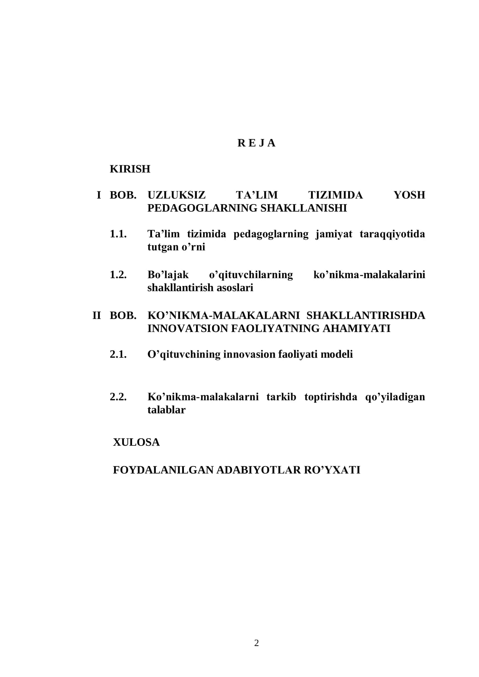 Pedagogikani o’qitishda ko’nikma-malakalarni tarkib toptirish usullari 2
