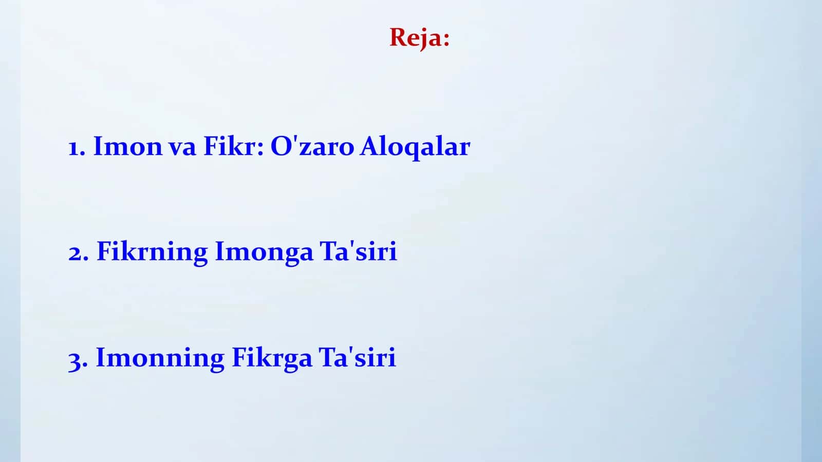 Din va hurfikrlik 2
