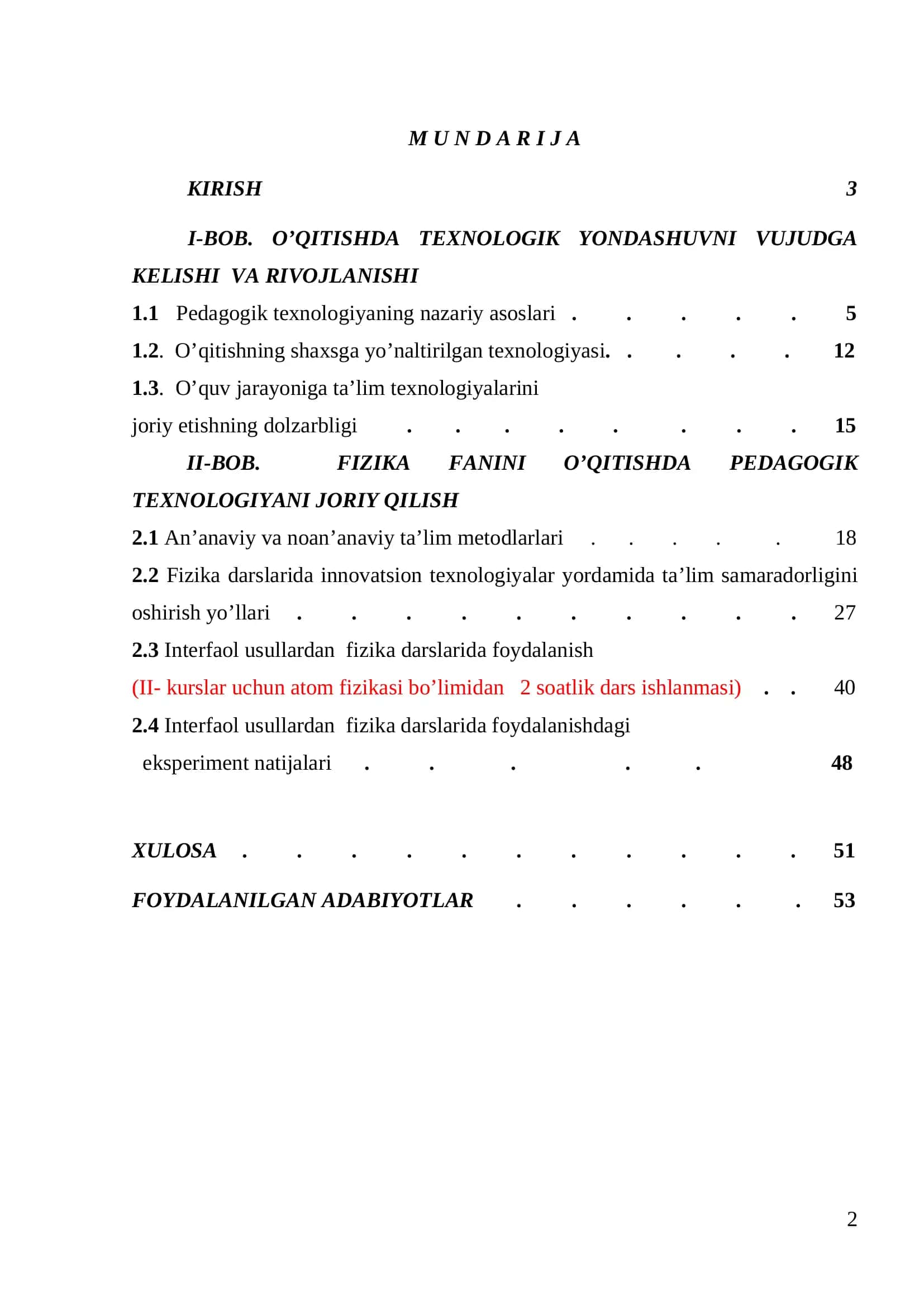 SHAXSGA YO’NALTIRILGAN TEXNOLOGIYLAR FIZIKA O’QITISHDA (AL va KHK lari misolida) 2