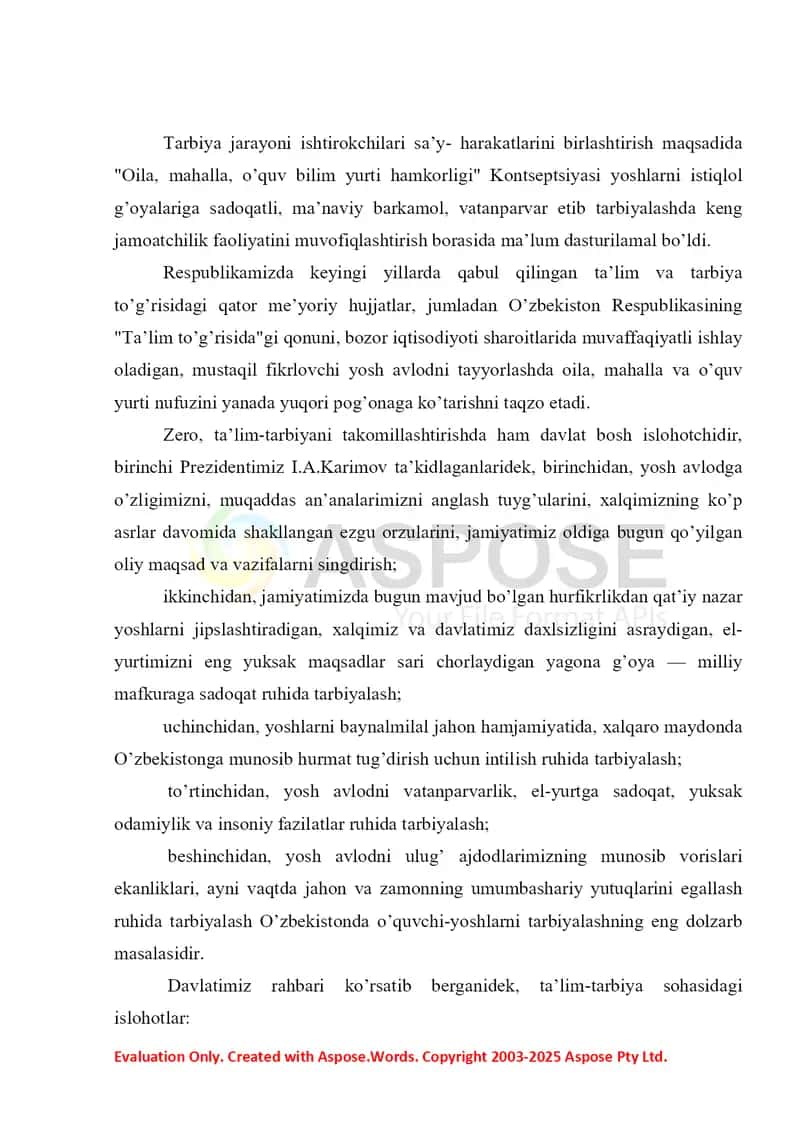 Ta'lim muassasasining ota-onalar jamoatchilik bilan guruh  tarzidagi ishlash shakillari 2