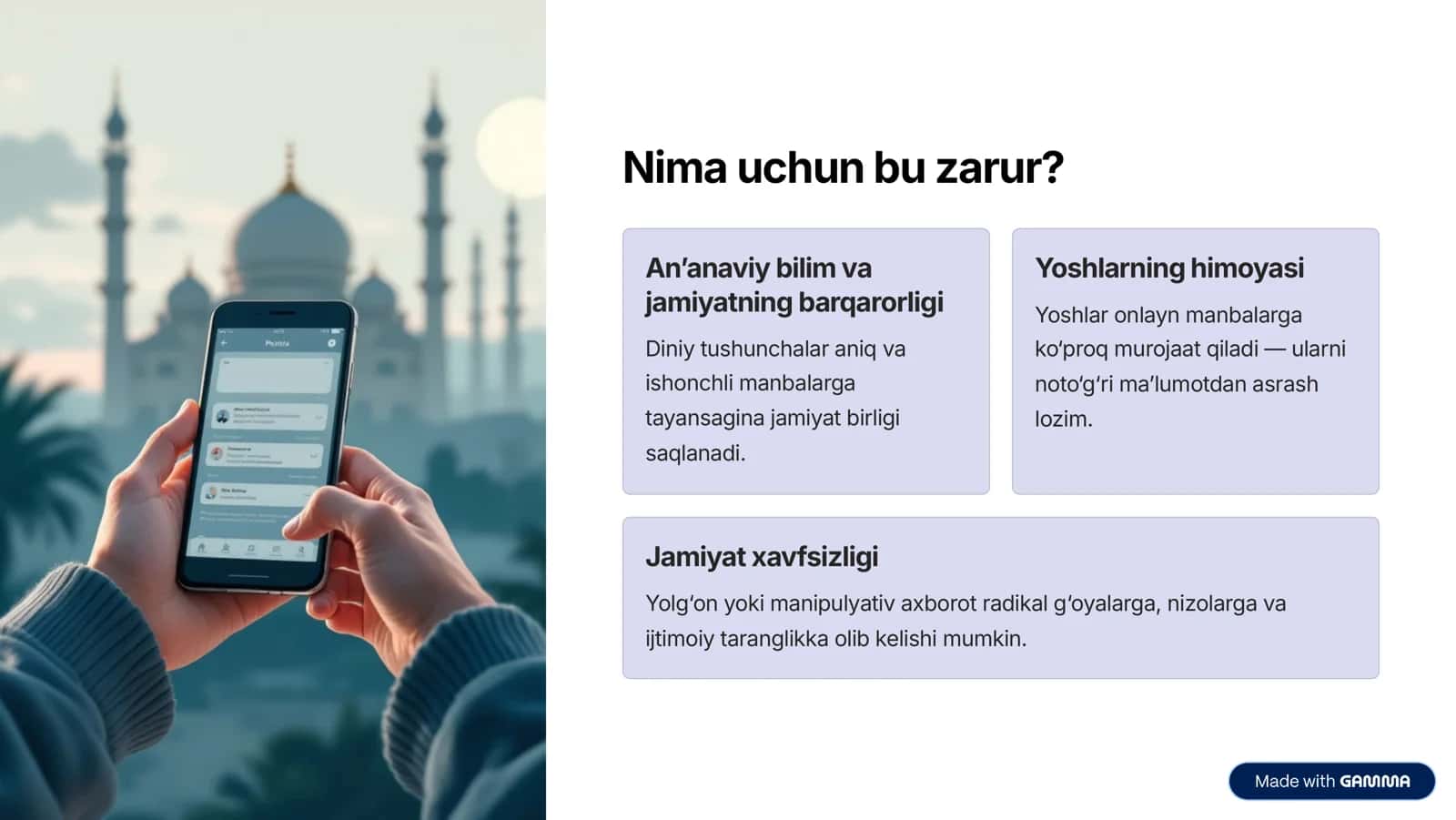 Ijtimoiy tarmoqlarda diniy axborot isteʼmoli madaniyatini tarbiyalash 2