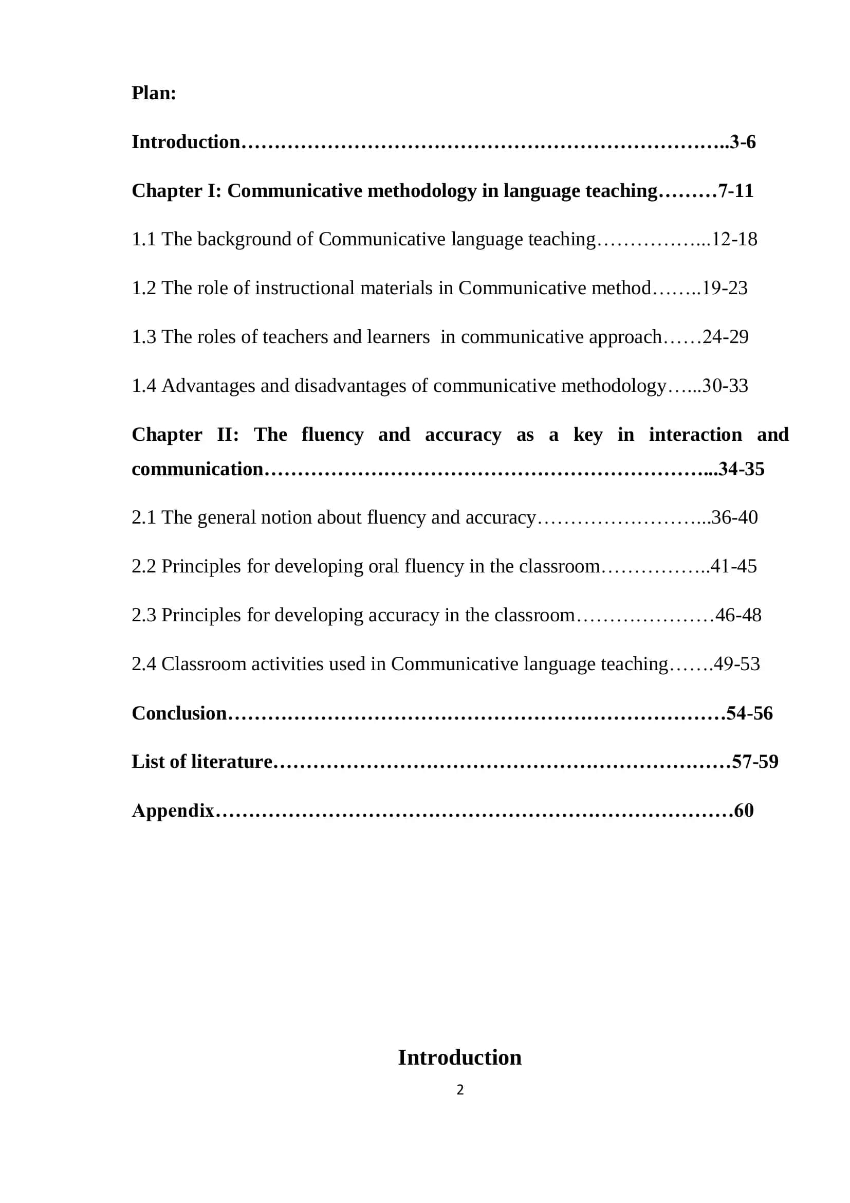 Communicative methodology in language teaching: the roles of fluency and accuracy 2