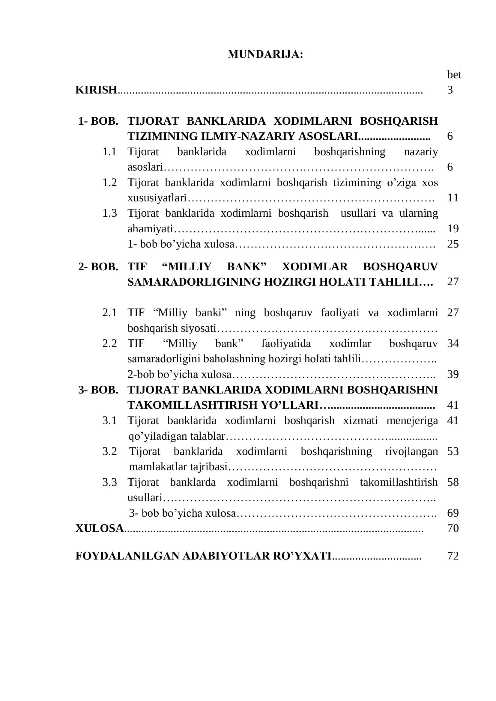 TIJORAT BANKLARIDA XODIMLARNI BOSHQARISHNI TAKOMILLASHTIRISH 2
