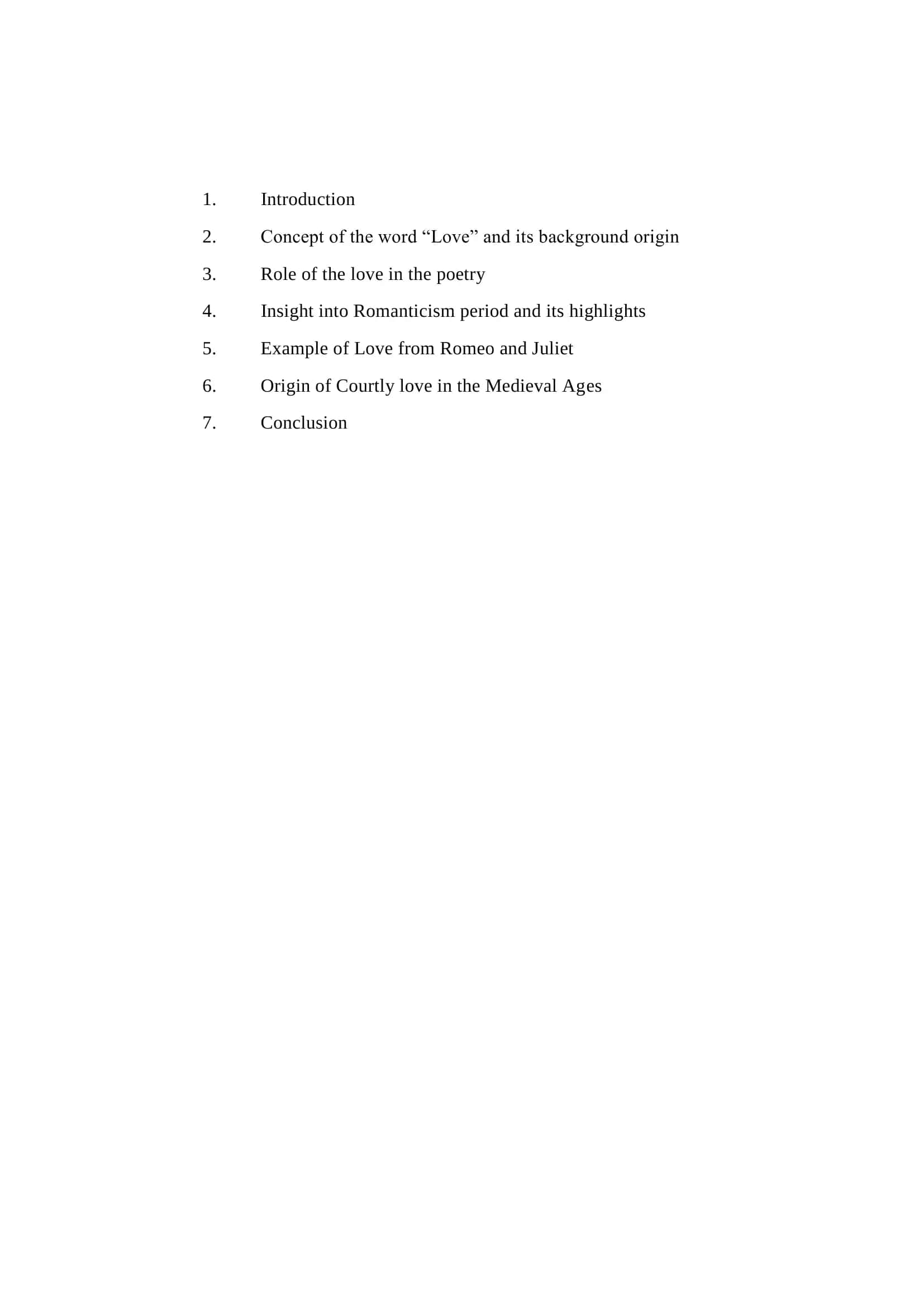 Course work on "LOVE FOR POEMS" by Tolibova Shaxnoza 2