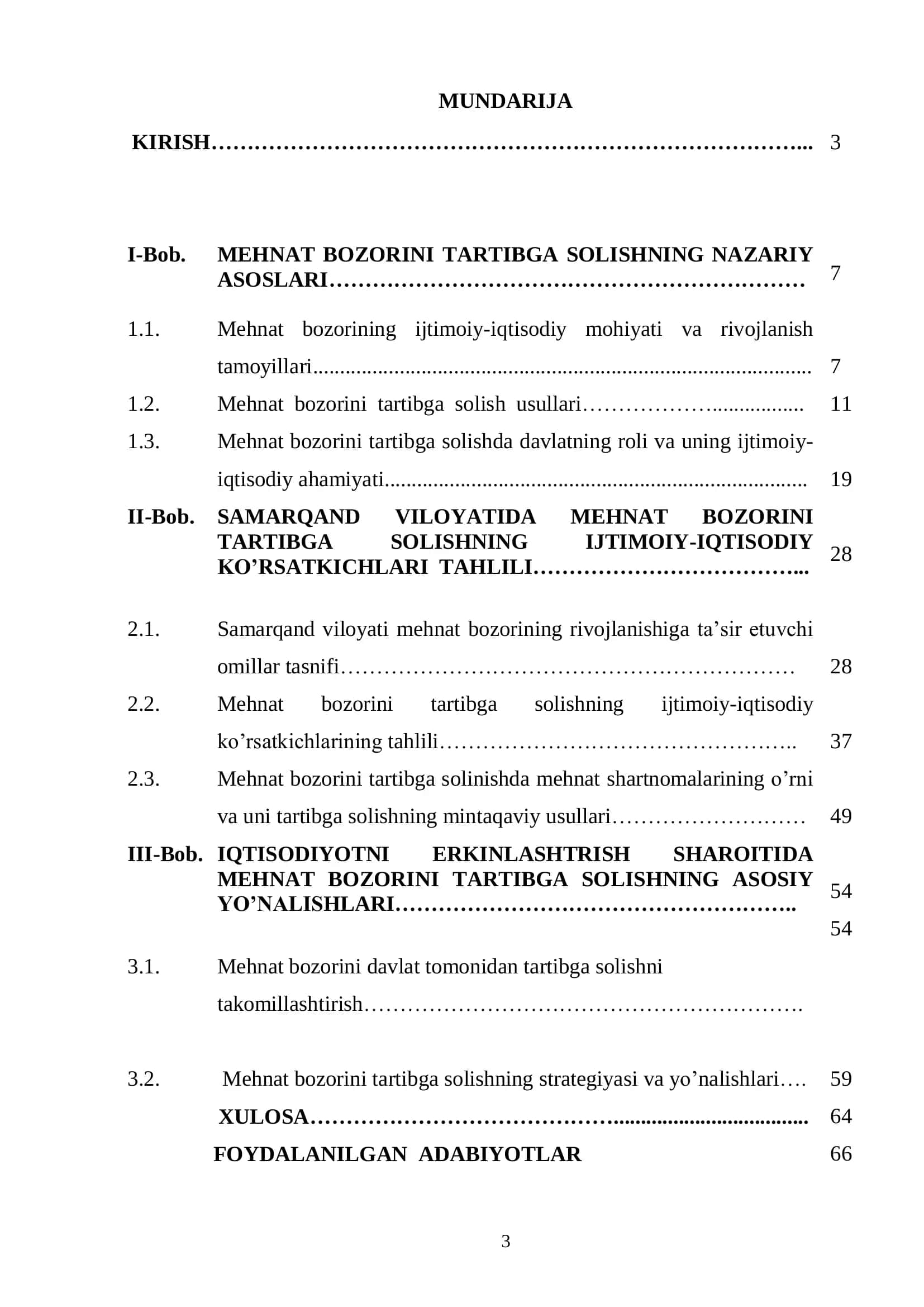 MEHNAT BOZORI TARTIBGA SOLISHNING HUDUDIY ASOSLARI 2