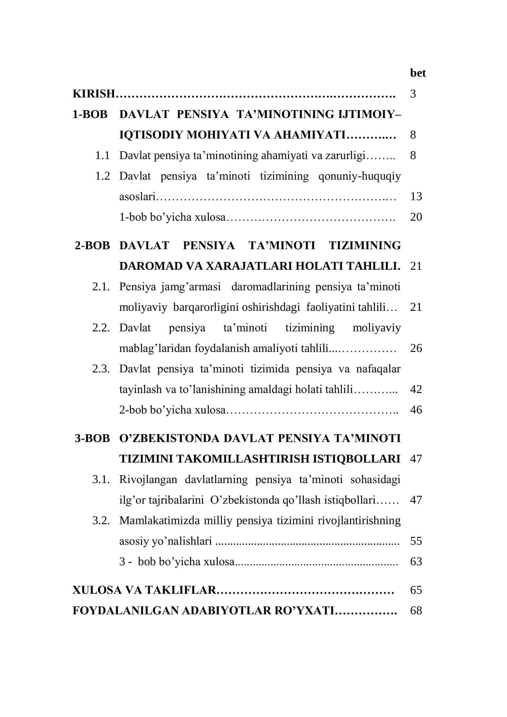 Davlat Pensiya Ta’minoti 2