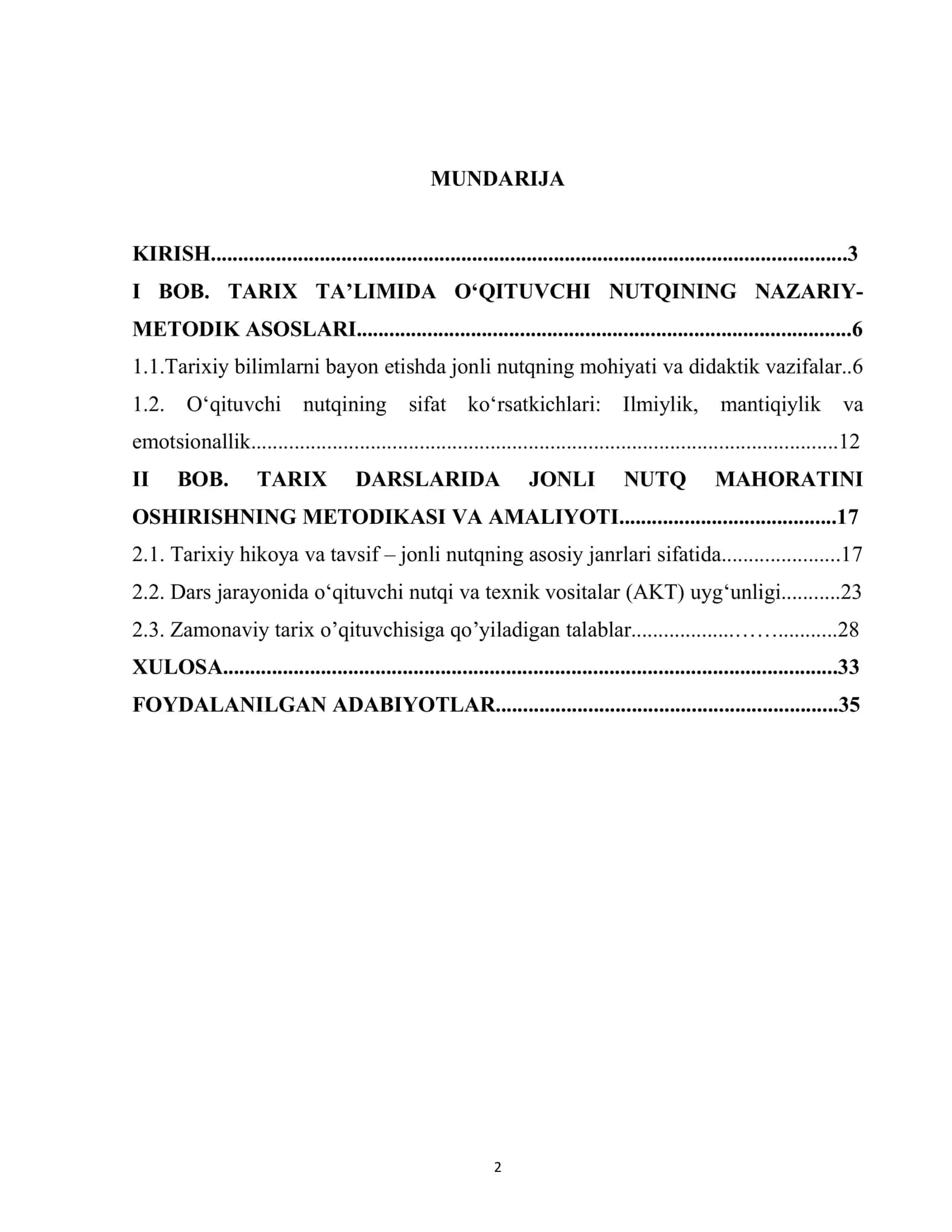 Tarix Tizimida Oʻqituvchining Jonli Nutqi va Uning Ahamiyati 2