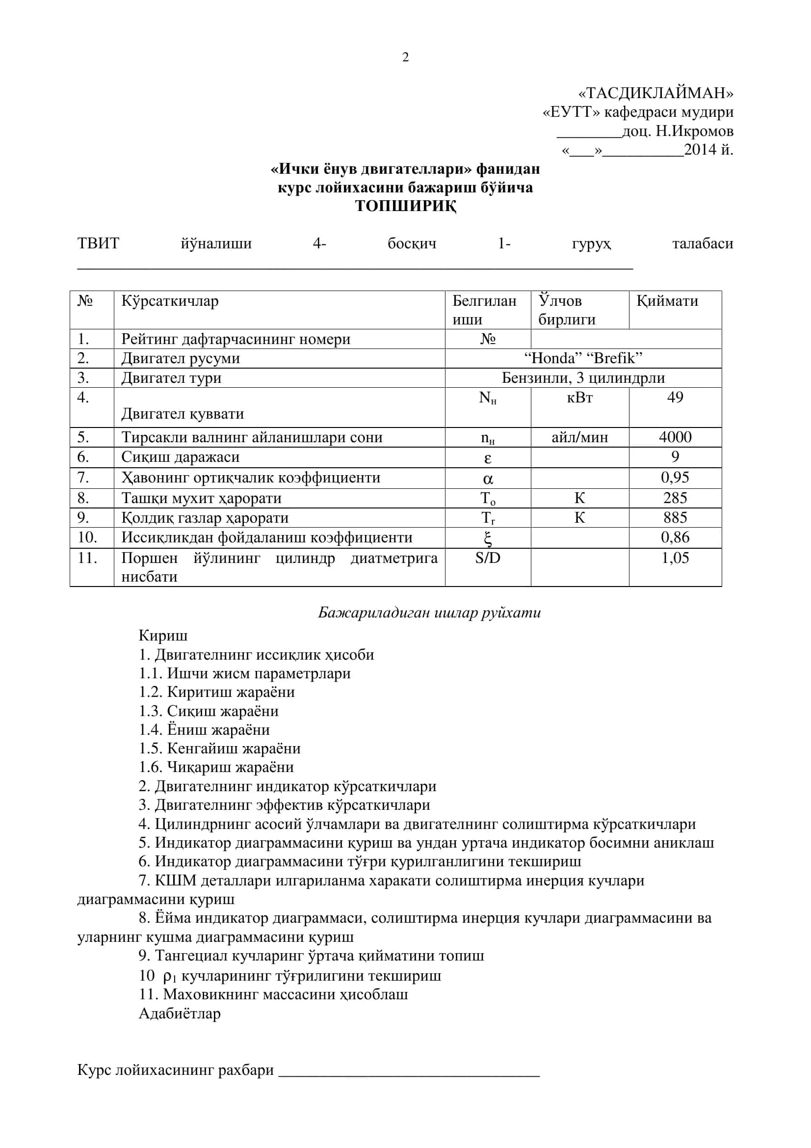 TVIT kursi loyihasi 2
