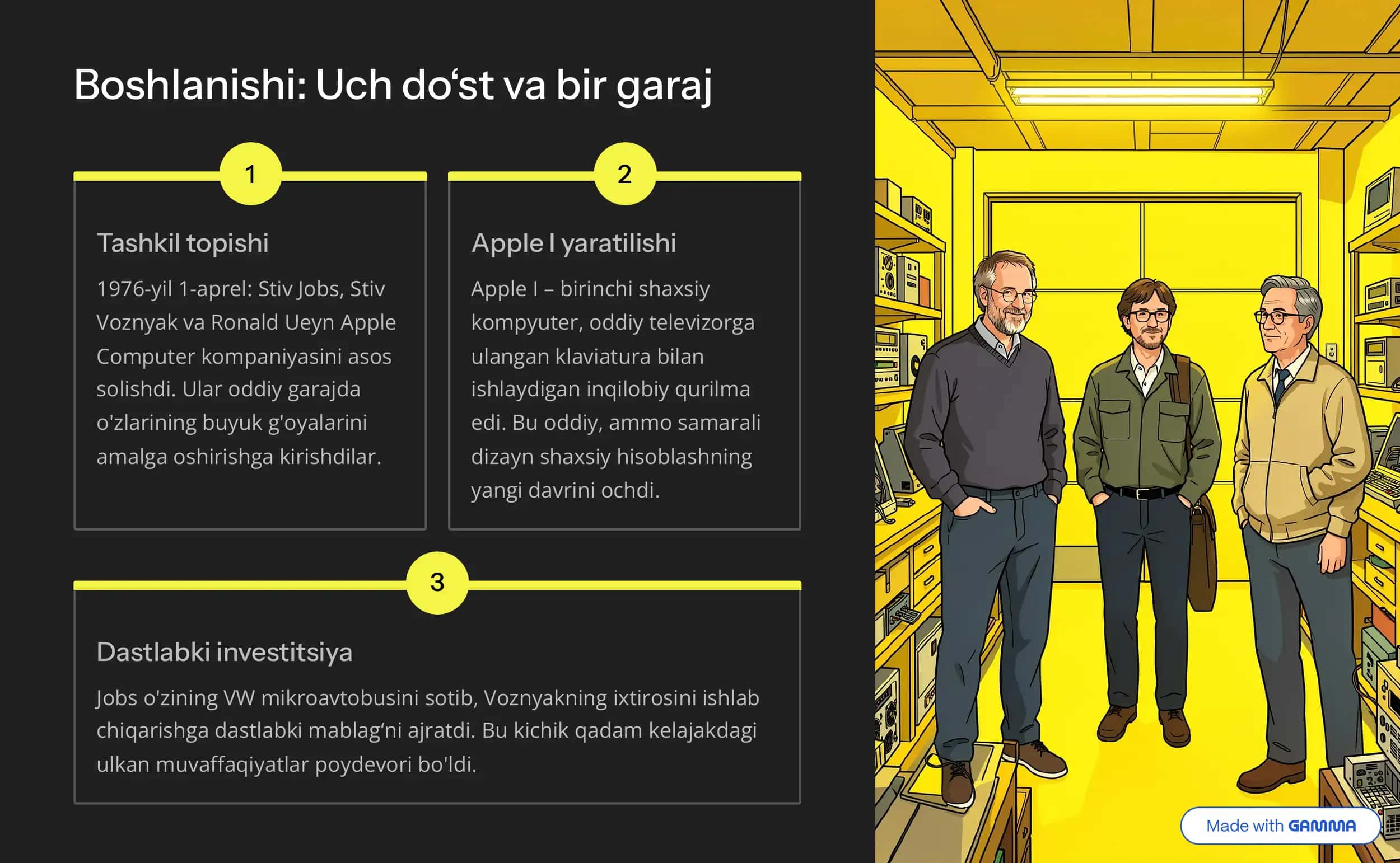 Apple kompaniyasi: Garajdan global texnologiya gigantigacha 2
