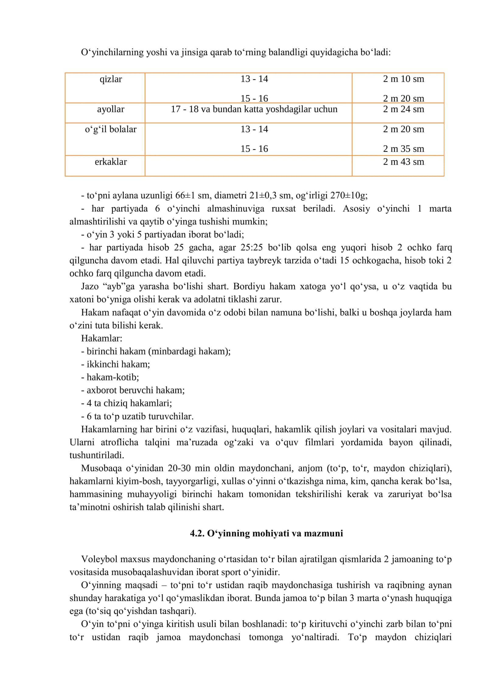 MUSOBAQA QOIDALARI VA HAKAMLIK QILISH USLUBIYATI 2
