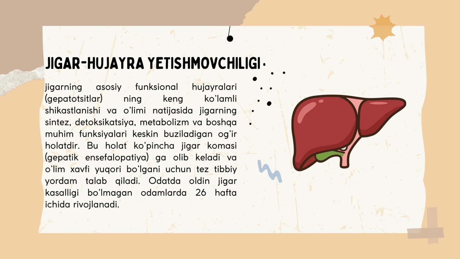JIGAR-HUJAYRA YETISHMOVCHILIGI VA JIGAR KOMASI VUJUDGA KELISHINING BIOKIMYOVIY MEXANIZMLARI VA TASHXISI 2