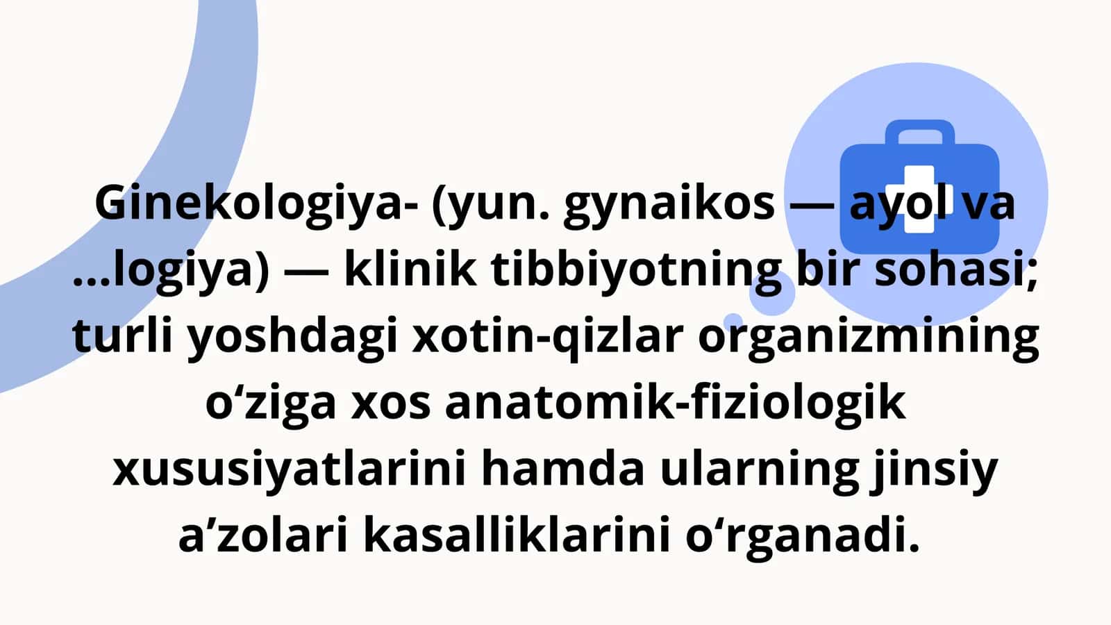 Ginekologiyada bemor bilan munosabatda boʻlish psixologiyasi 2