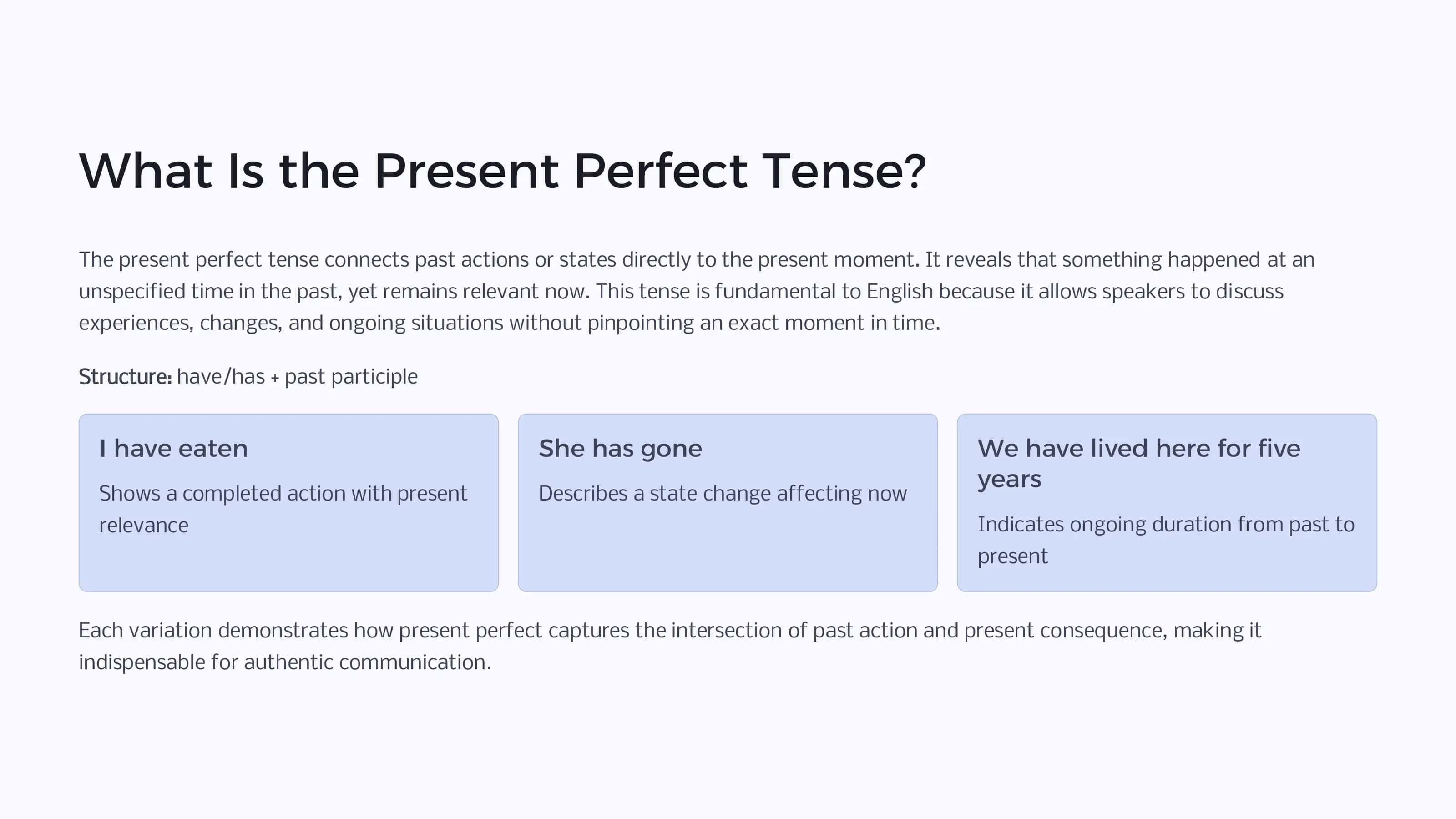 Present-Perfect-Tense 2