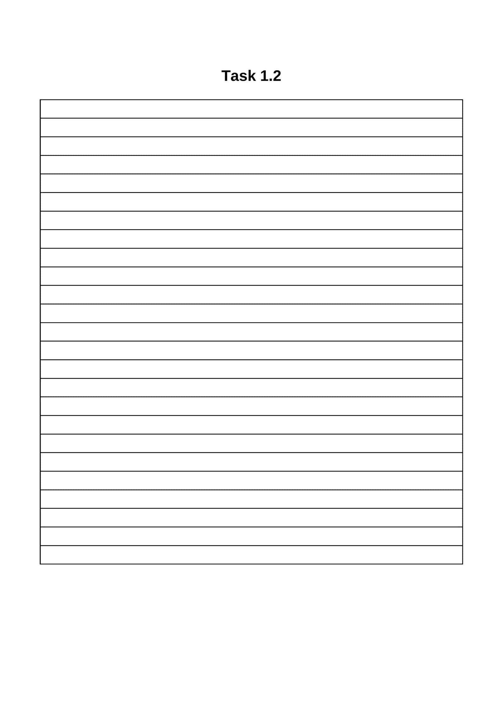 writing answer sheet full 2