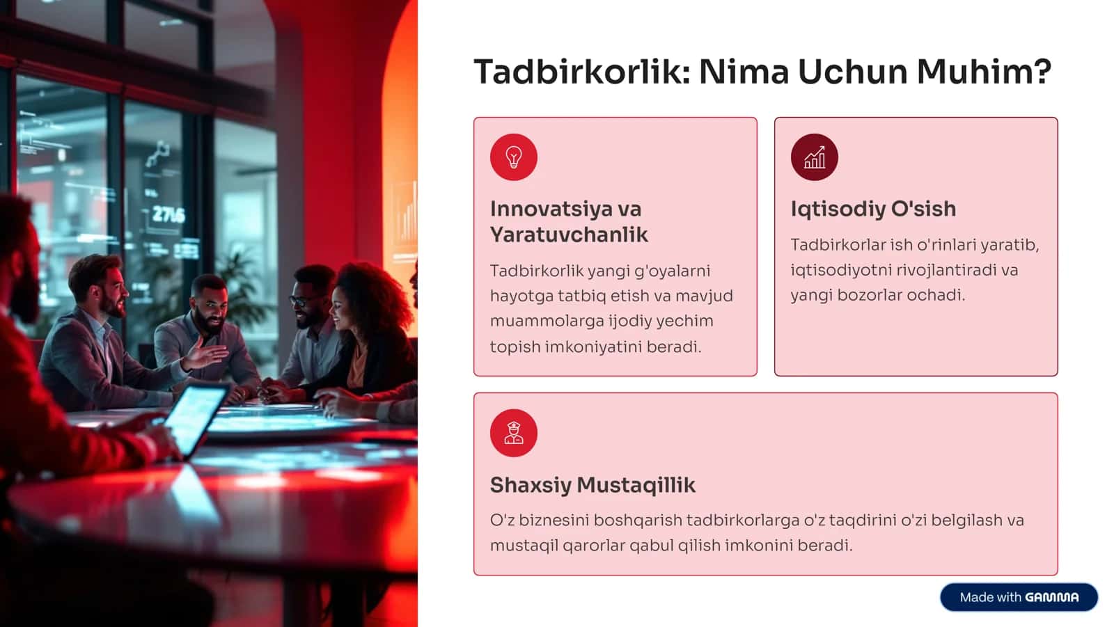Tadbirkorlik Faoliyati: Muvaffaqiyatga Erishish Yo'li 2