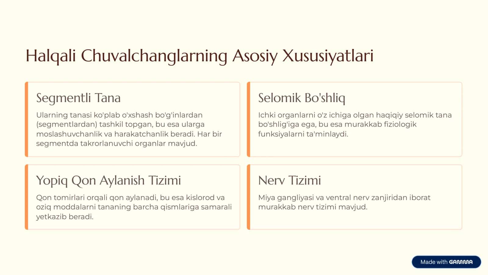 Halqali Chuvalchanglar 2