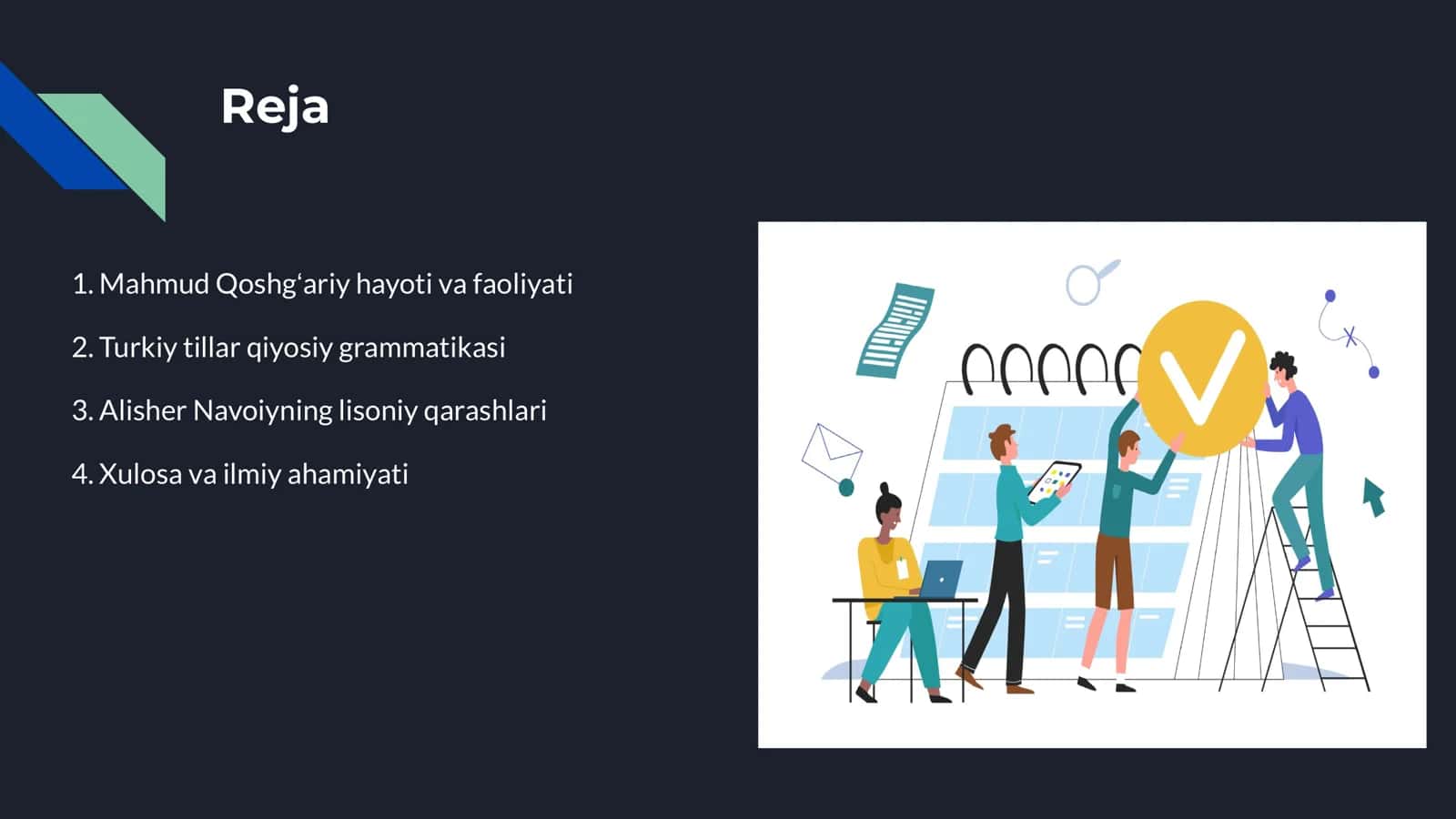 Mahmud Qoshgʻariy turkiy tillar qiyosiy grammatikasining asoschisi. Alisher Navoiyning lisoniy qarashlari 2