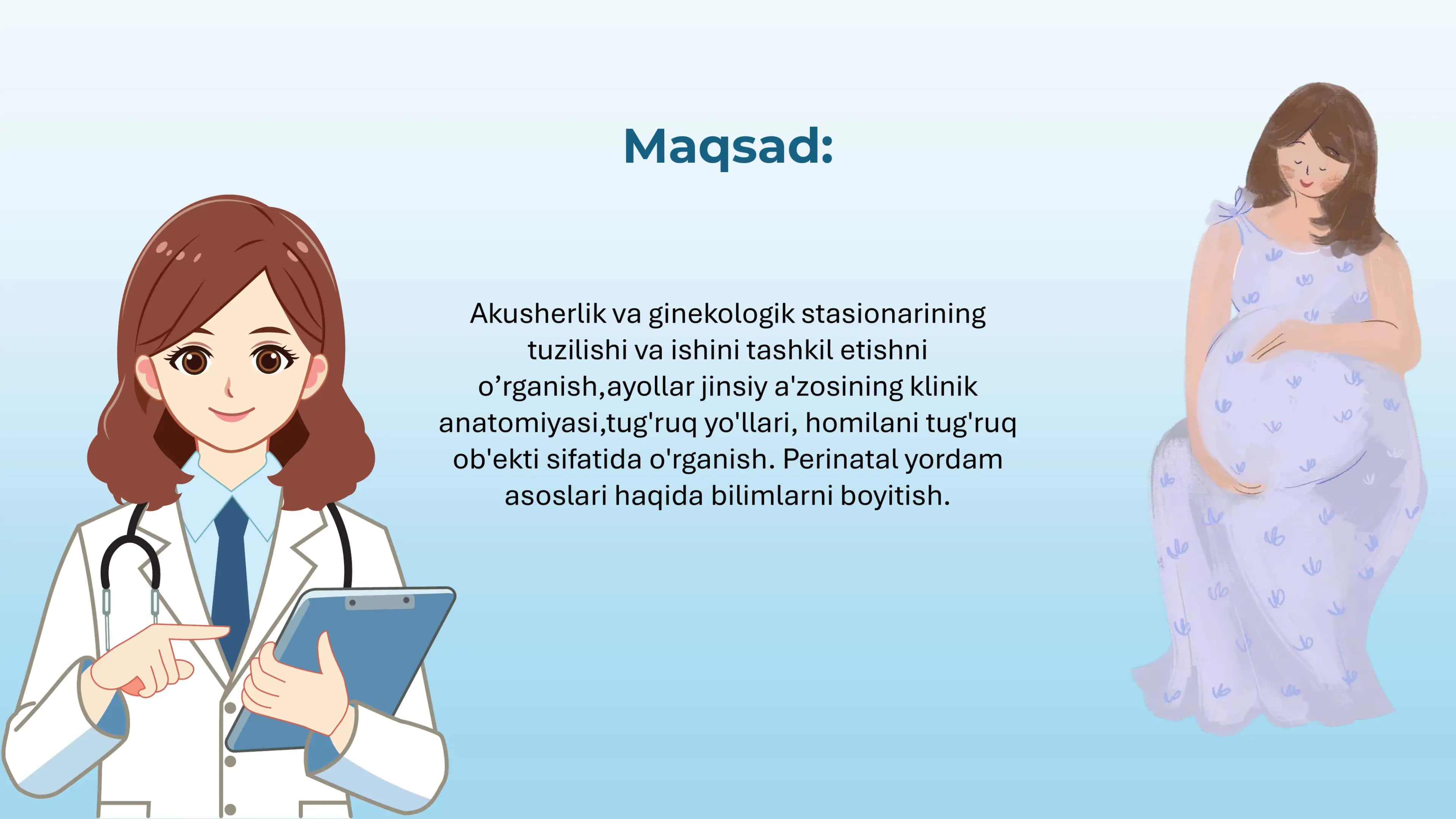 Akusherlik va ginekologik stasionarining tuzilishi va  ishini tashkil etish 2