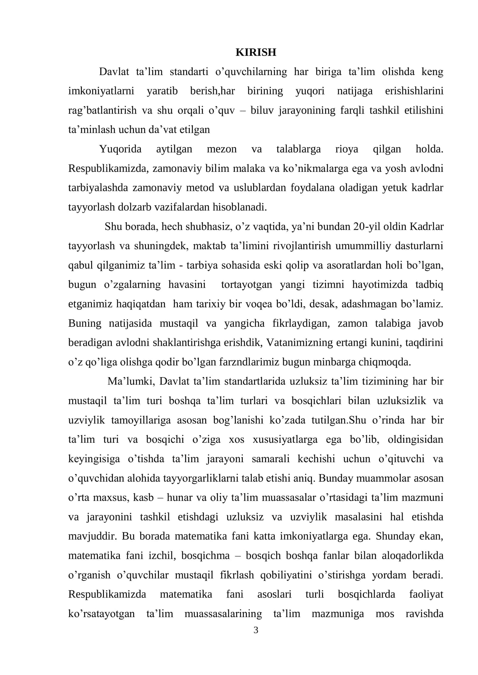 Ikki karrali integral va sodda xosallari 2
