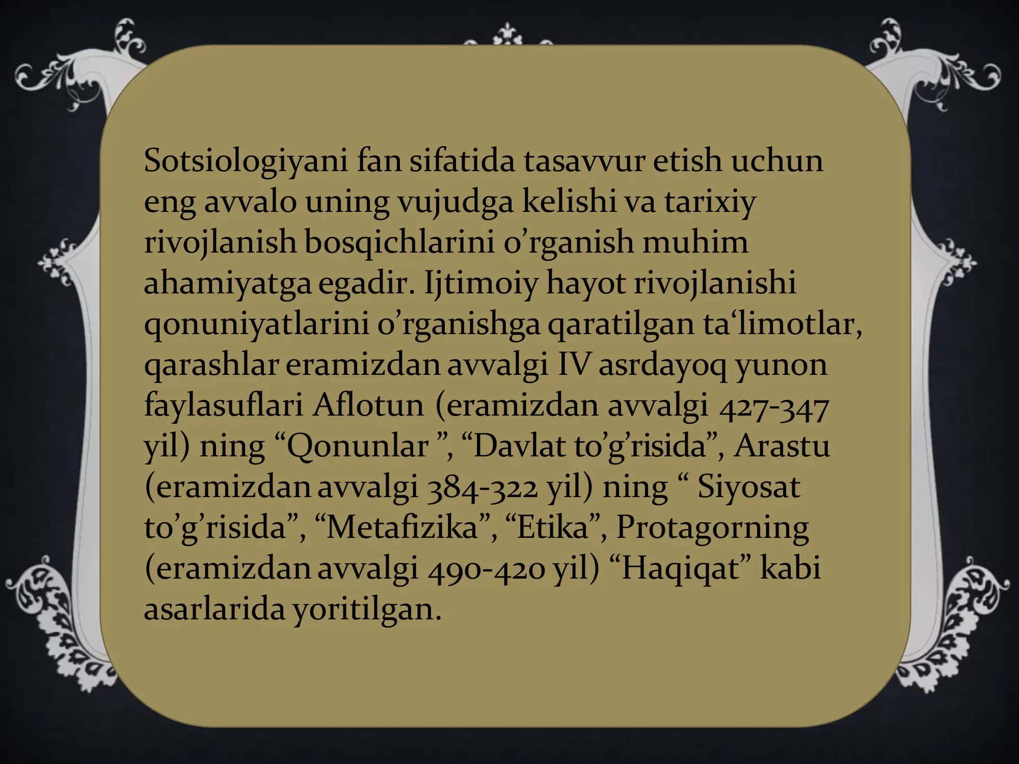 Sotsiologiya fani rivojlanishi va shakllanishiga hissa qoʻshgan sotsiologlar 2