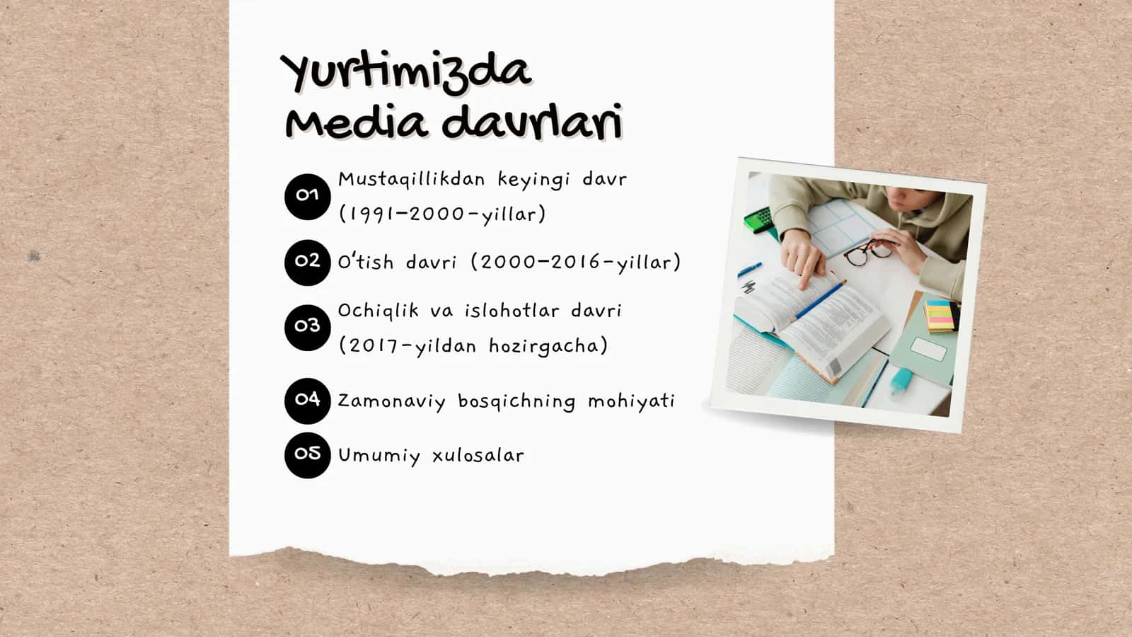 O'zbekistonda media va axborot siyosatining rivojlanishi va mohiyati 2