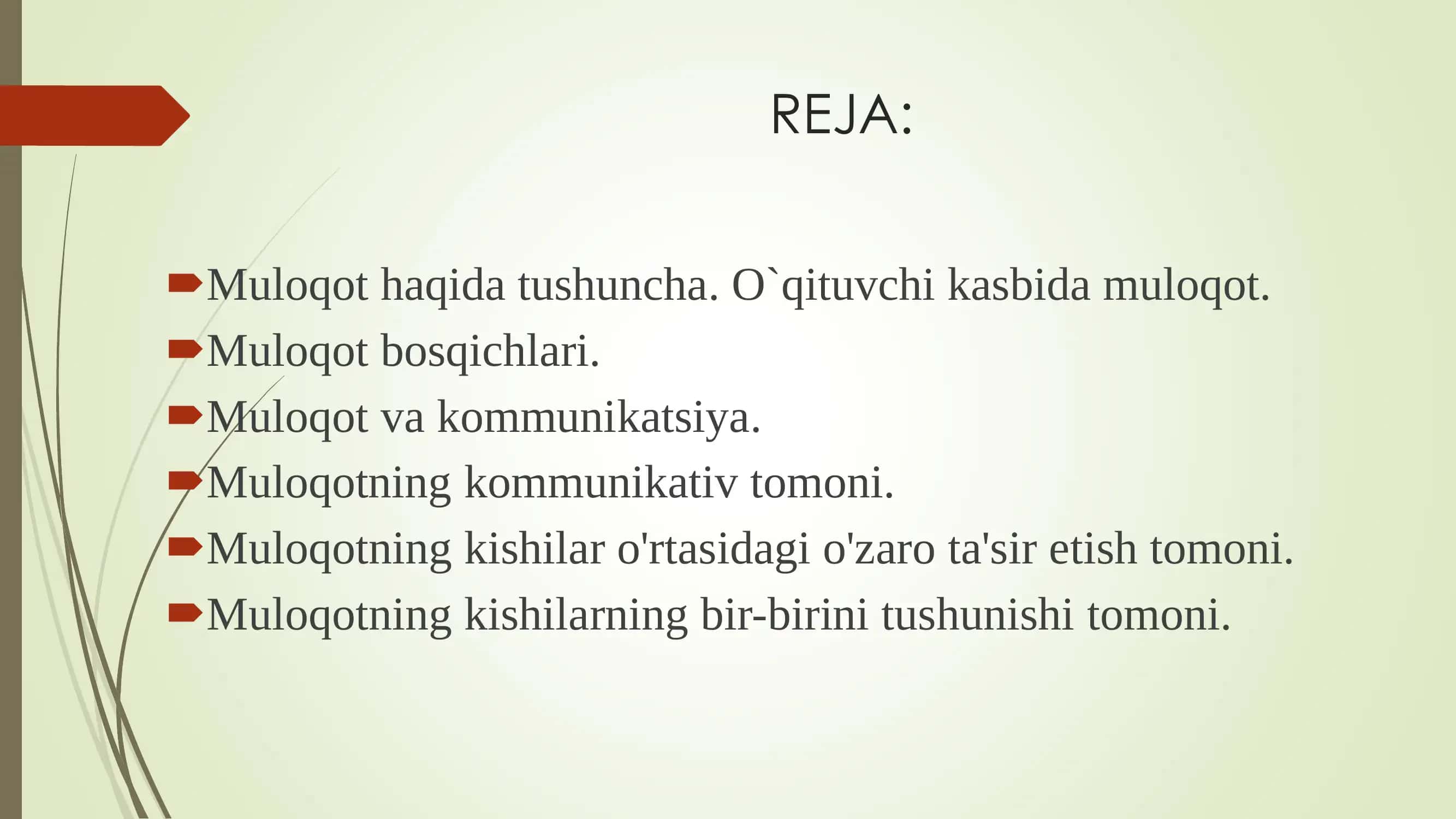 O‘QITUVCHI FAOLIYATIDA MULOQOT MADANIYATI VA PSIXOLOGIYASI 2