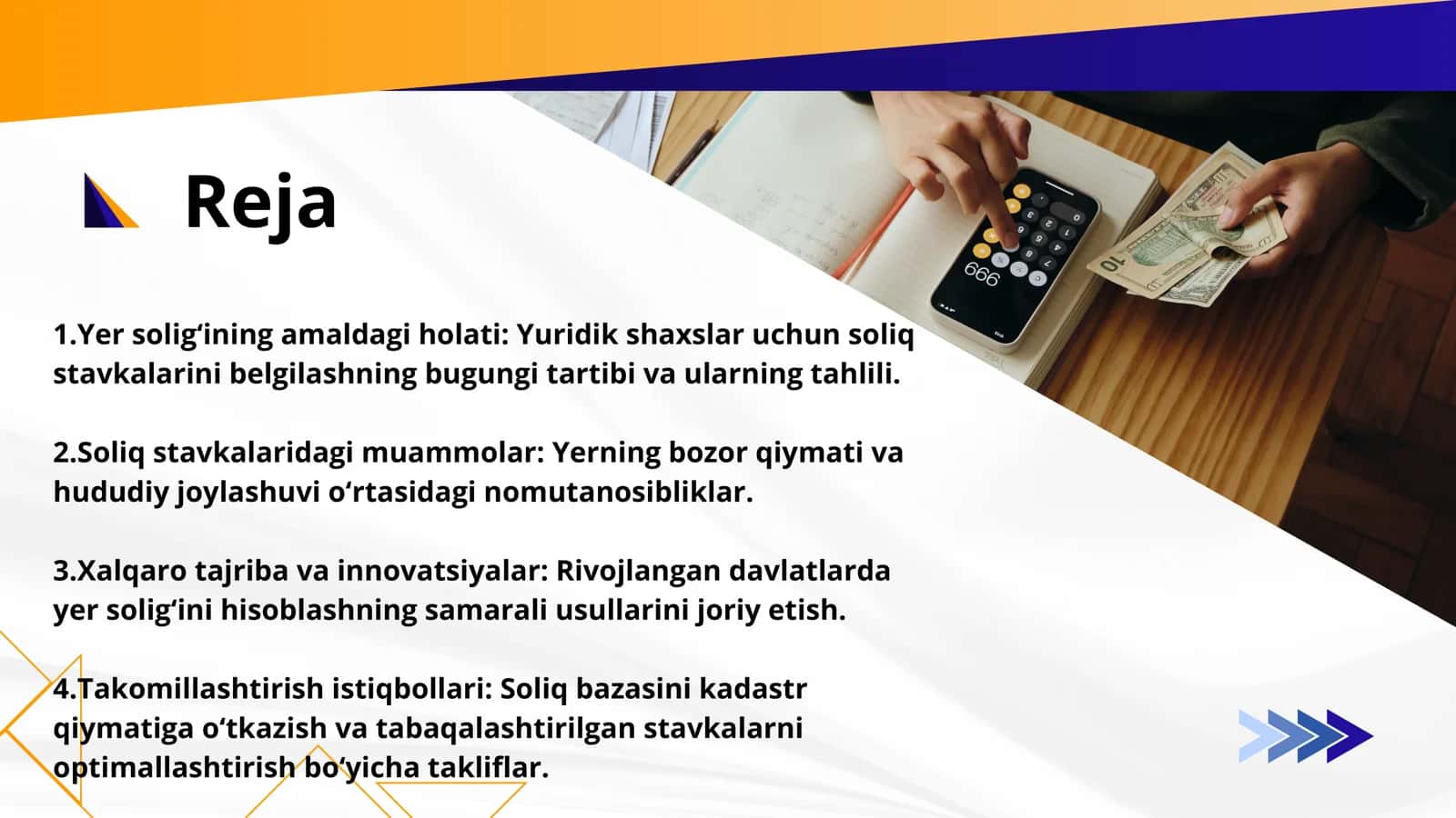 Yer Solig‘ining Amaldagi Holati 2