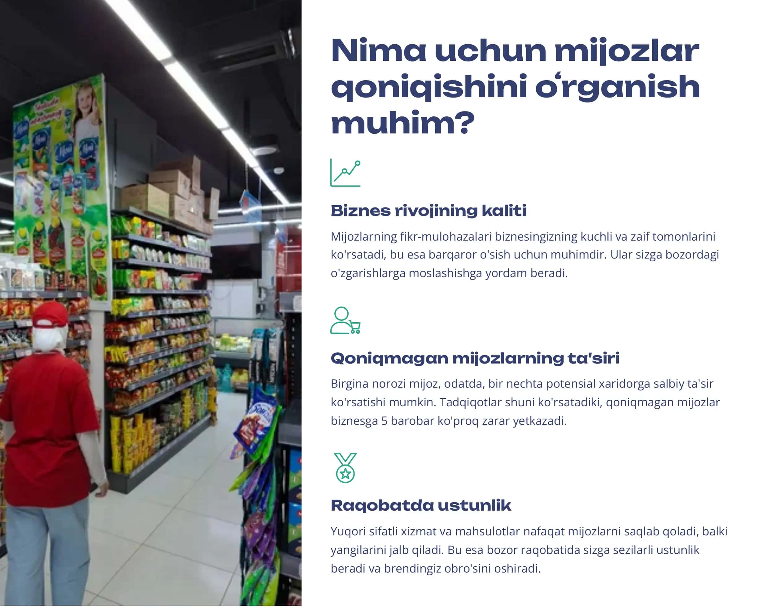 Mijozlar Qoniqishini Oʻrganish uchun Anketa Tuzish Doʻkon va Supermarket Misolida 2