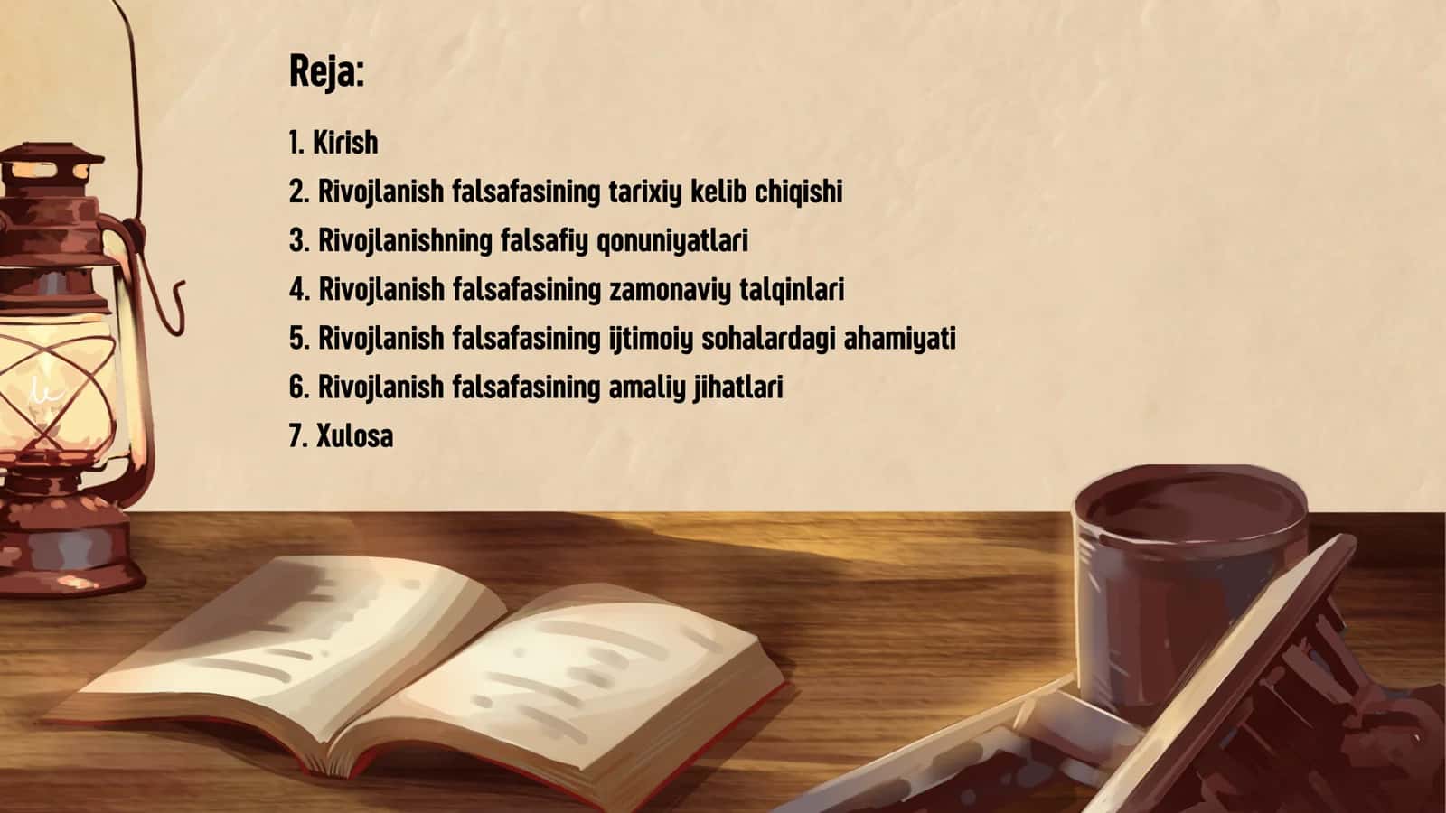 Rivojlanish falsafasi 2