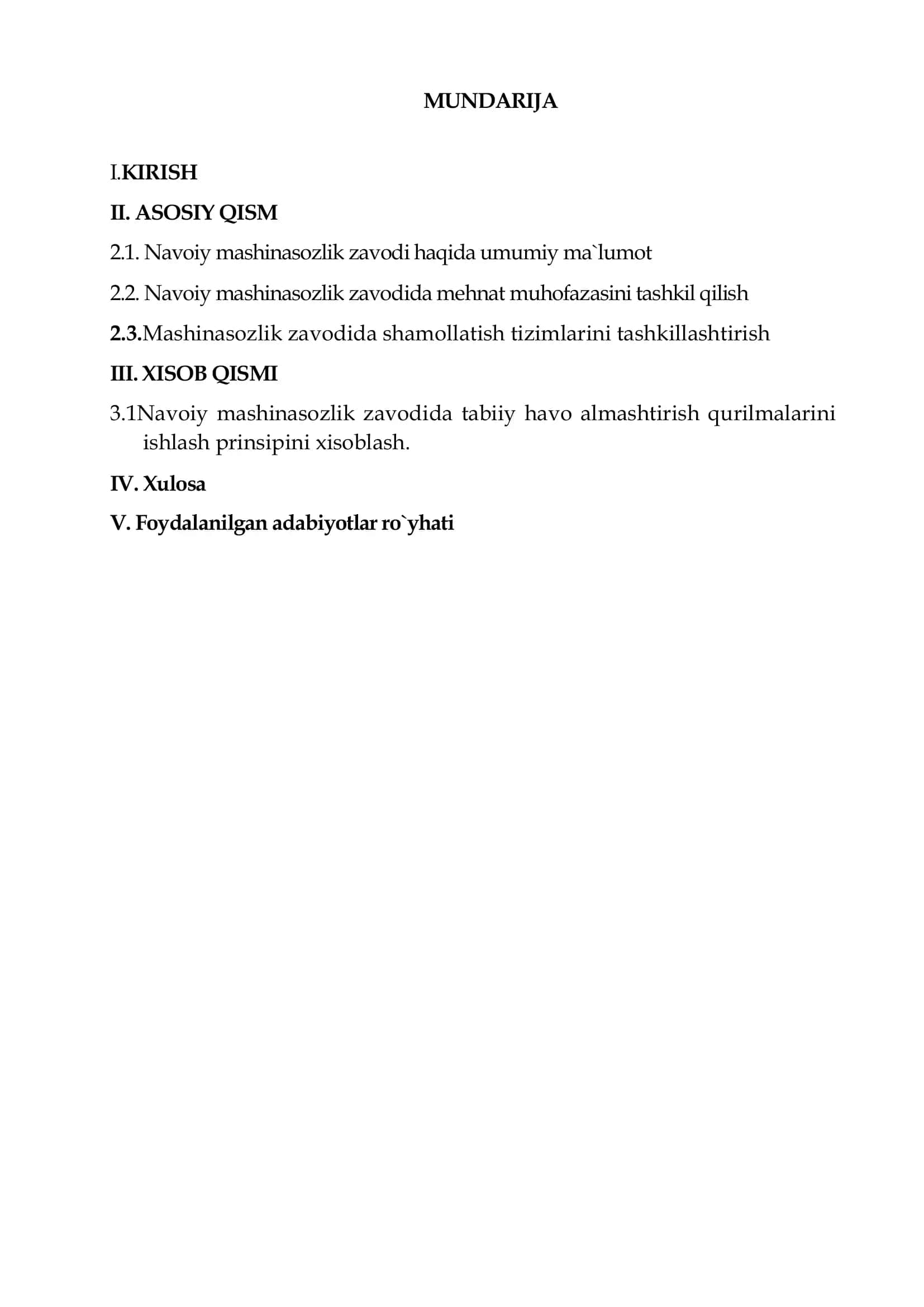MEHNAT MUHOFAZASI MAXSUS KURSI 2